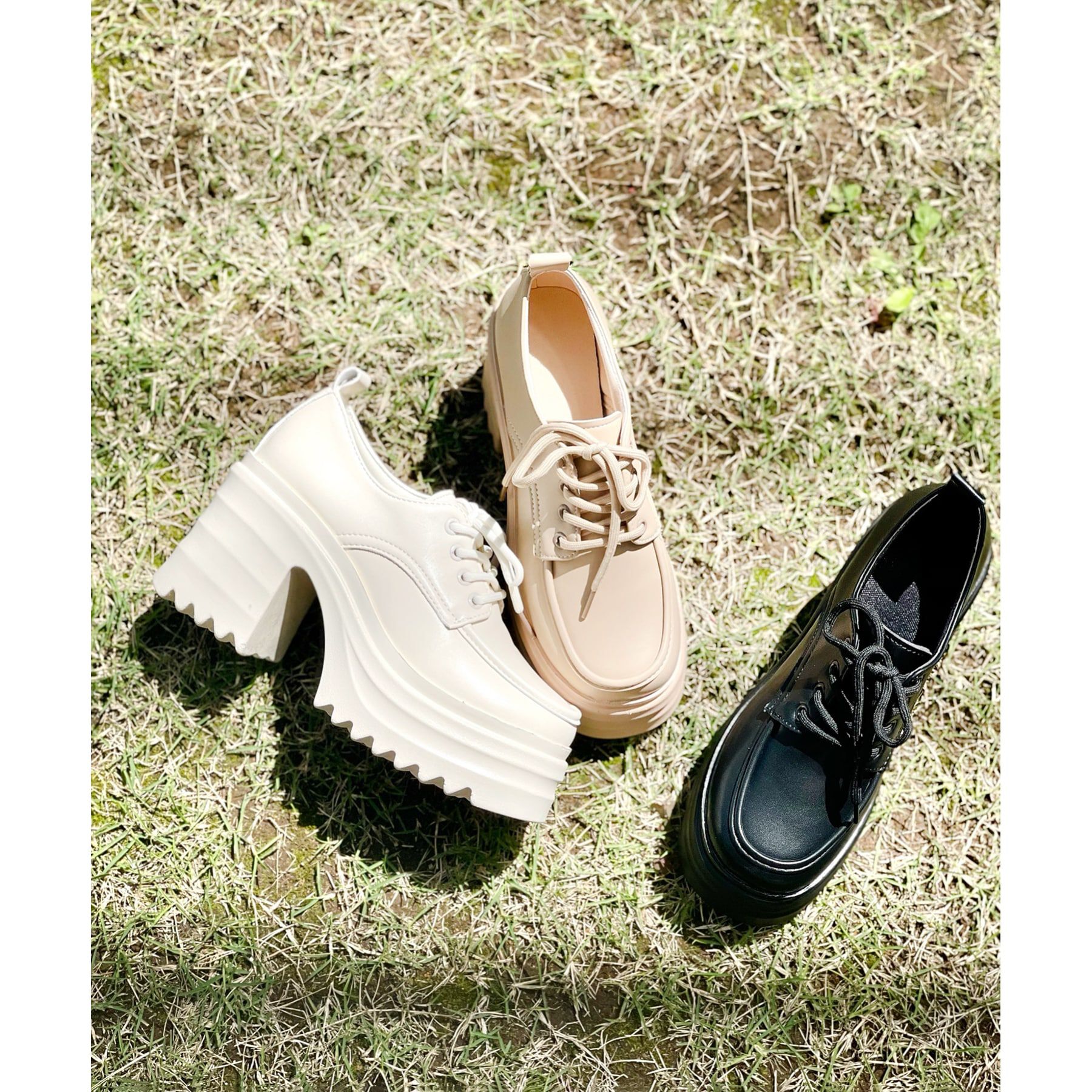 csT&P「軽量厚底ヒールアップシューズ」|パンプス|