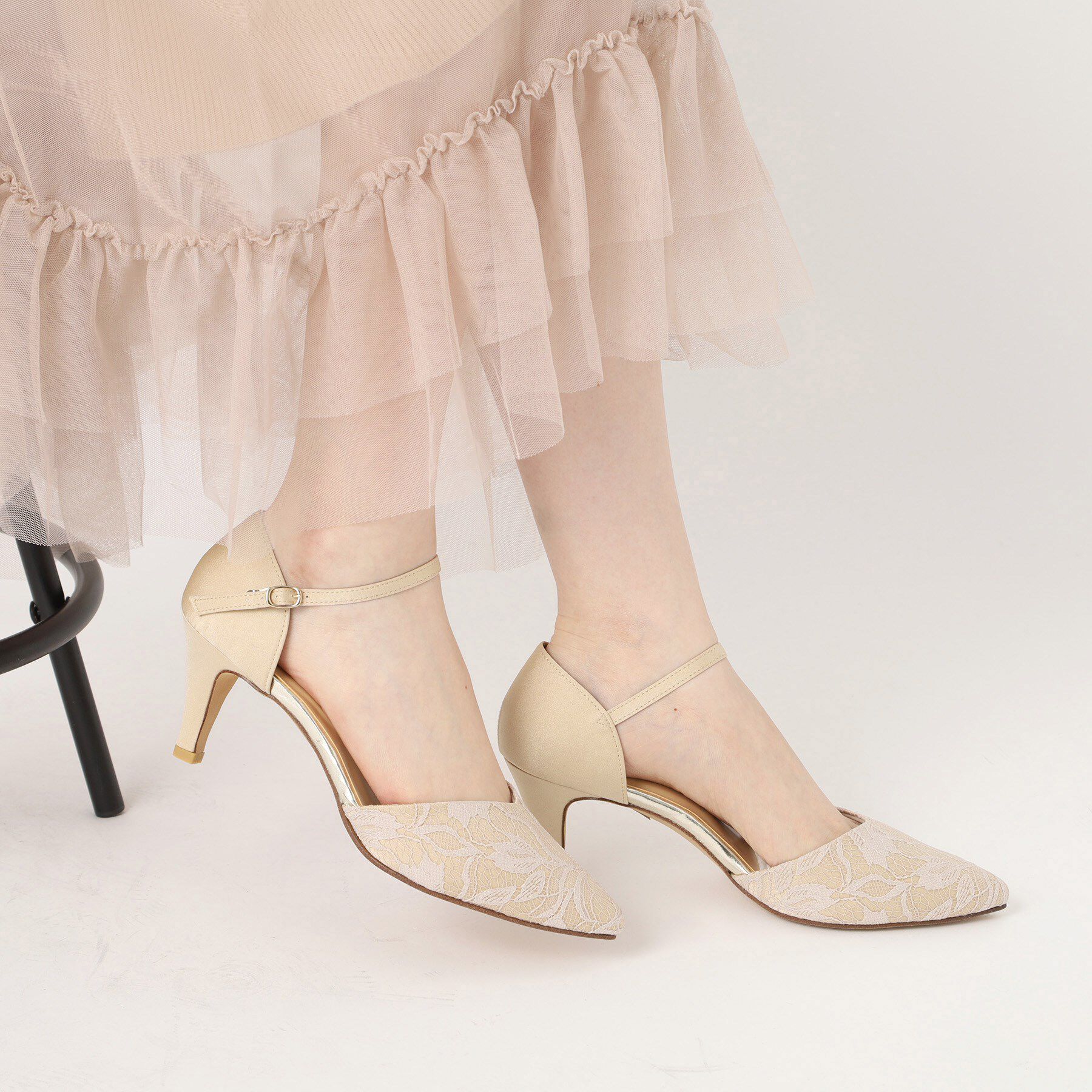 ESPERANZA「アンクルストラップパンプス」|パンプス|