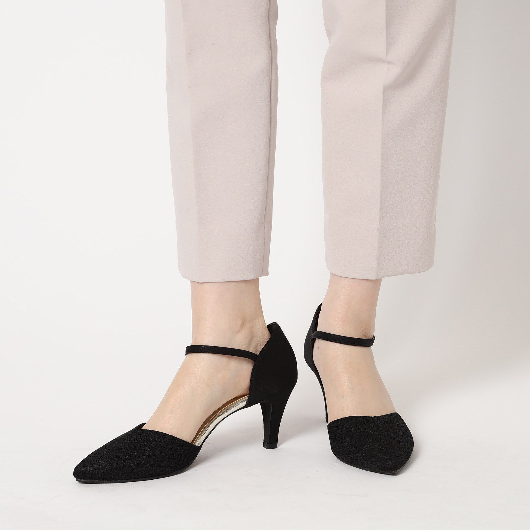 ESPERANZA「アンクルストラップパンプス」|パンプス|