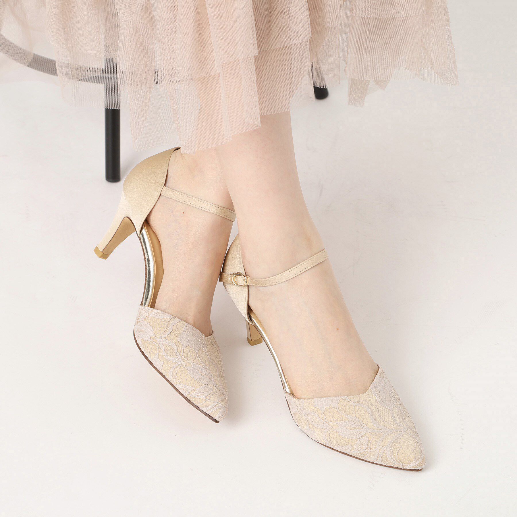 ESPERANZA「アンクルストラップパンプス」|パンプス|