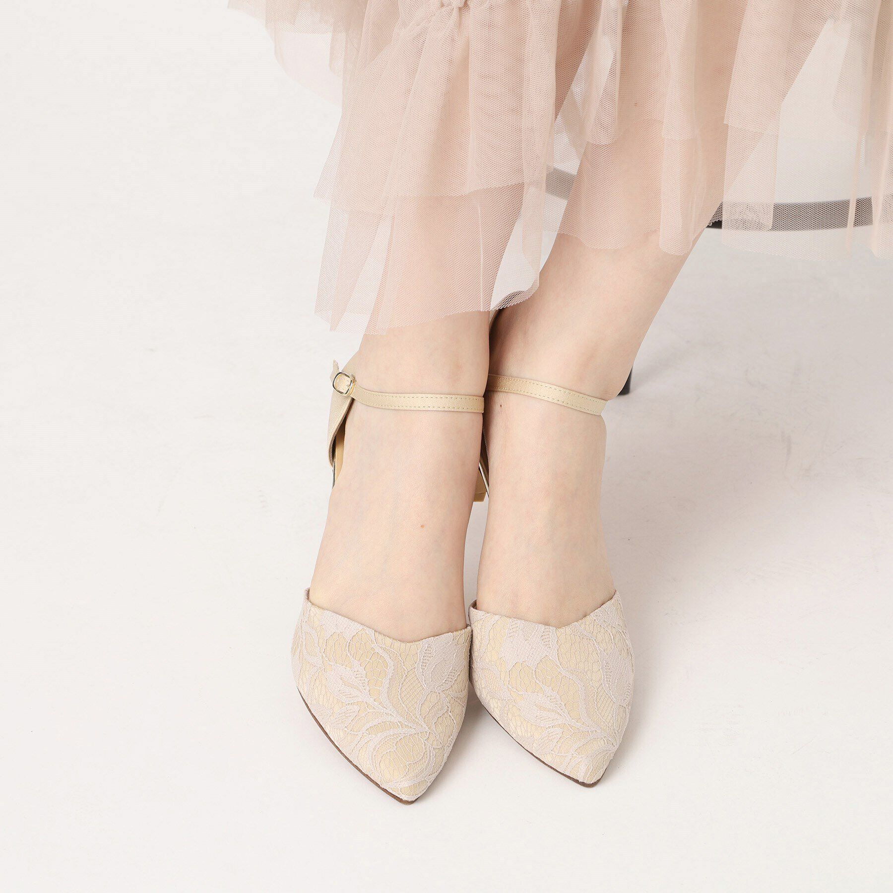 ESPERANZA「アンクルストラップパンプス」|パンプス|