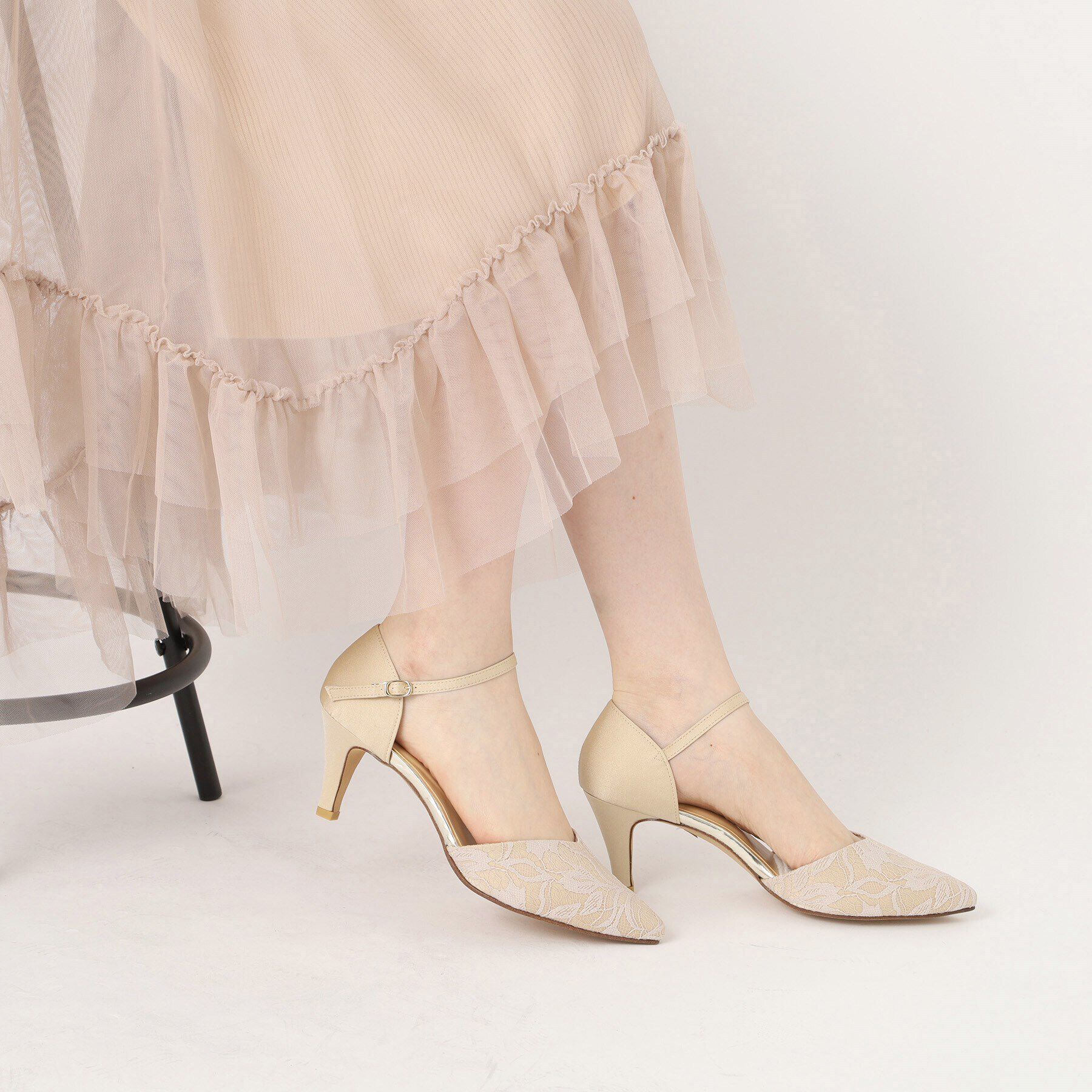 ESPERANZA「アンクルストラップパンプス」|パンプス|