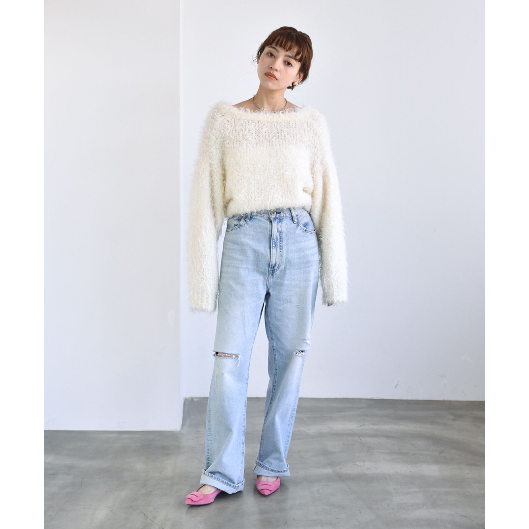 CODE A「NEEDBY heritage | THE VINTAGE No7 straight denim」|デニム|