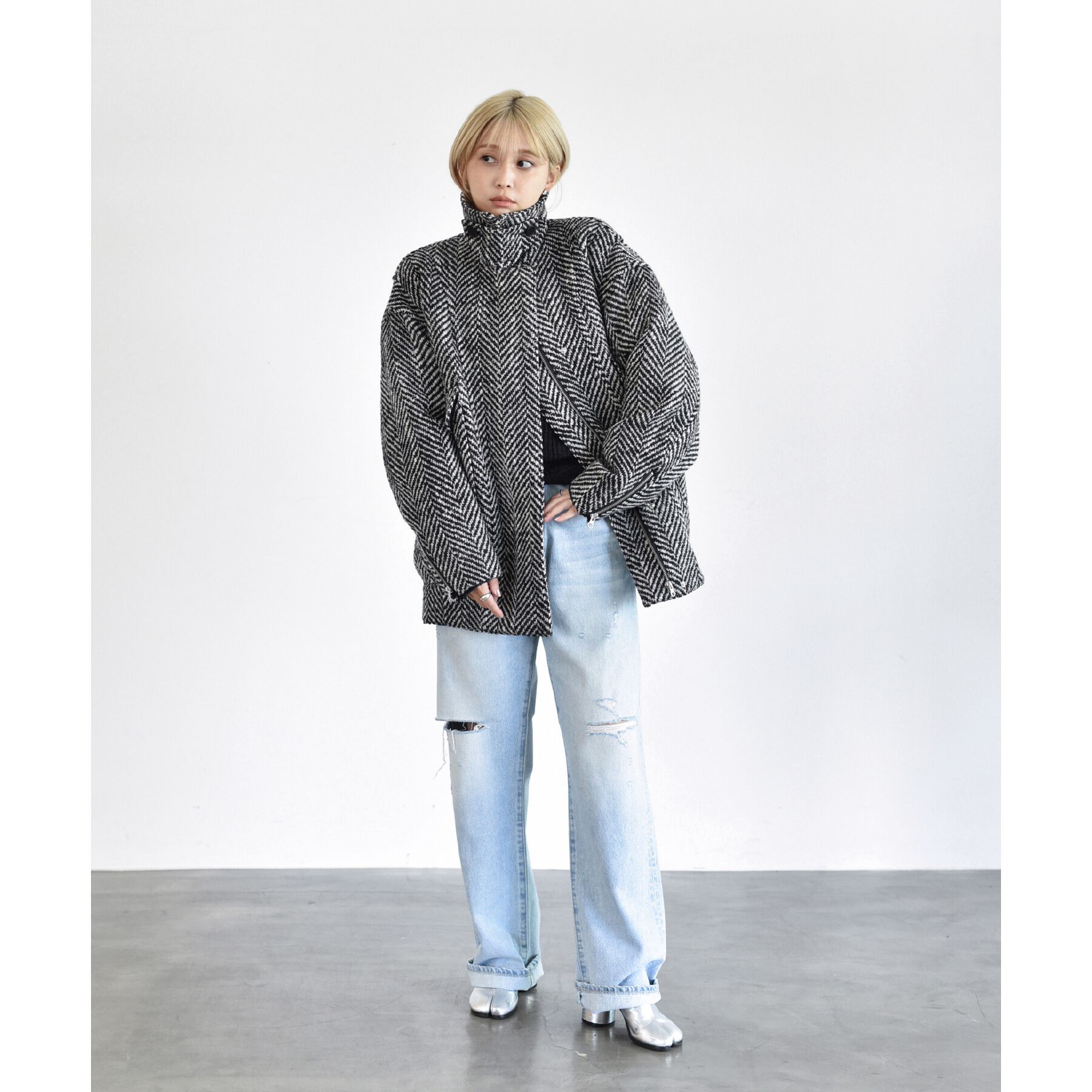 CODE A「NEEDBY heritage | THE VINTAGE No7 straight denim」|デニム|