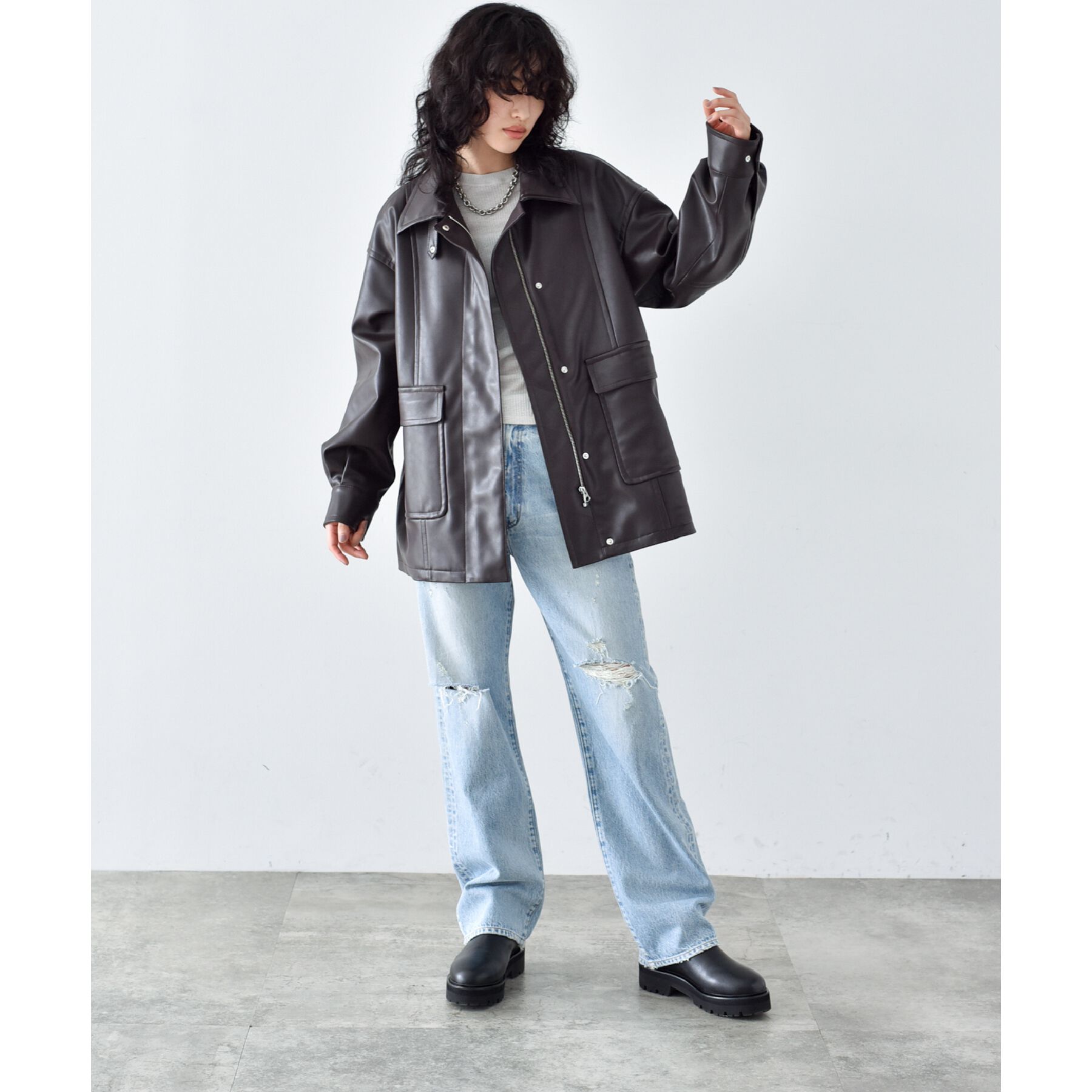 CODE A「NEEDBY heritage | THE VINTAGE No7 straight denim」|デニム|