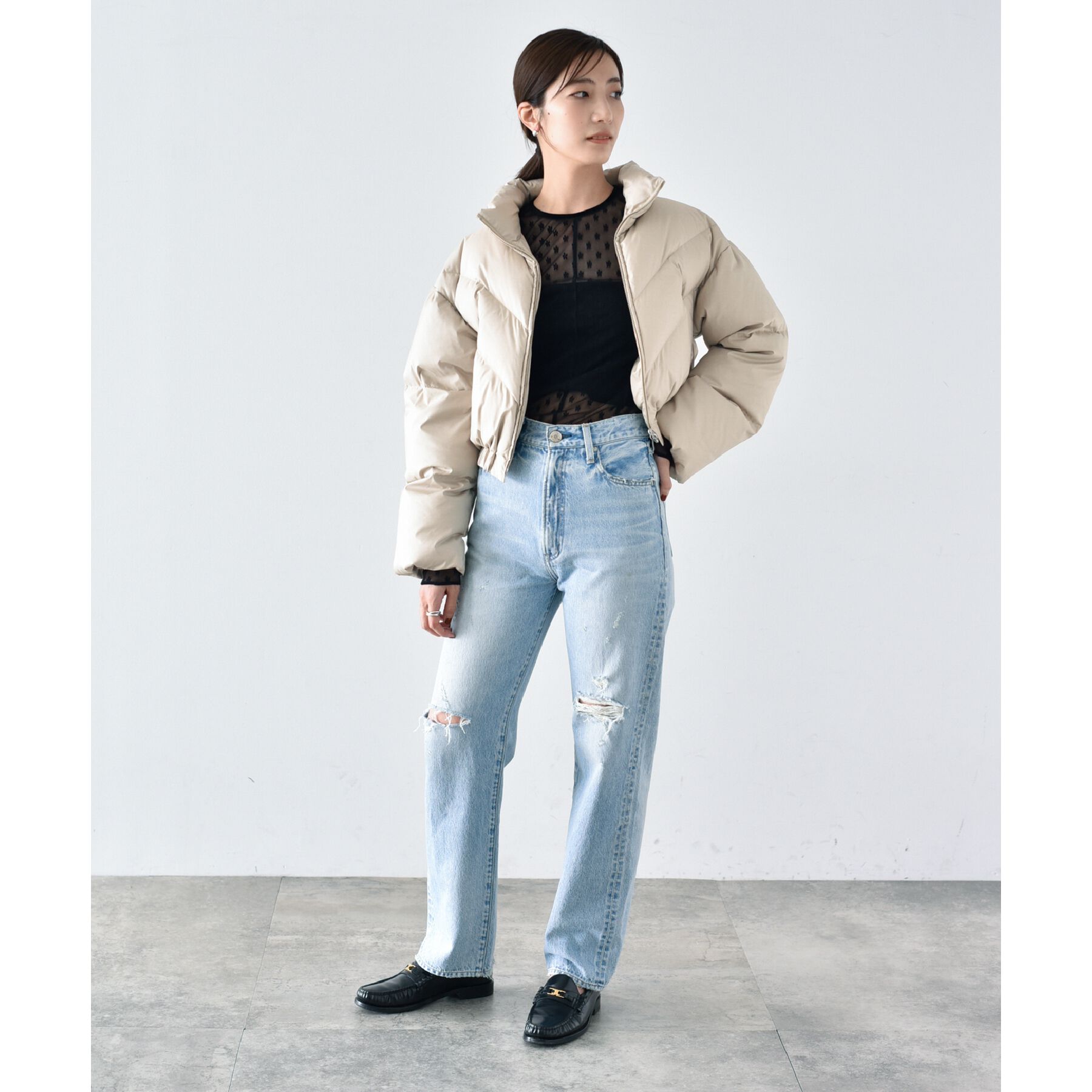 CODE A「NEEDBY heritage | THE VINTAGE No7 straight denim」|デニム|