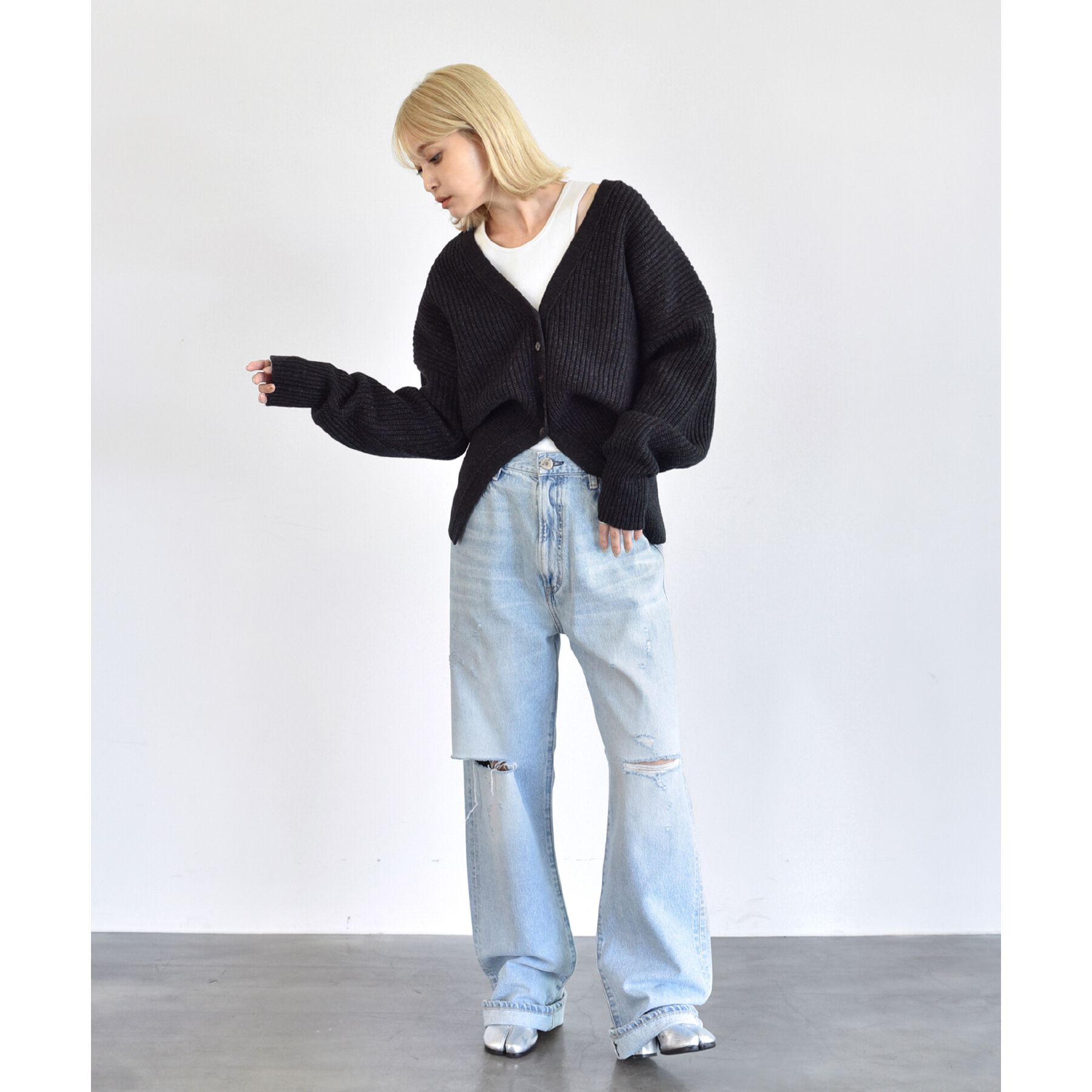 CODE A「NEEDBY heritage | THE VINTAGE No7 straight denim」|デニム|