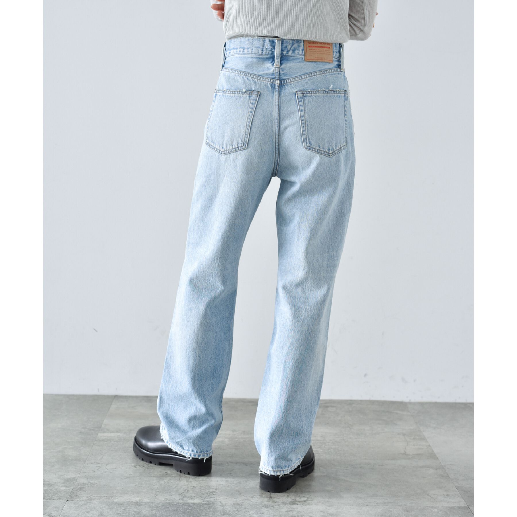 CODE A「NEEDBY heritage | THE VINTAGE No7 straight denim」|デニム|