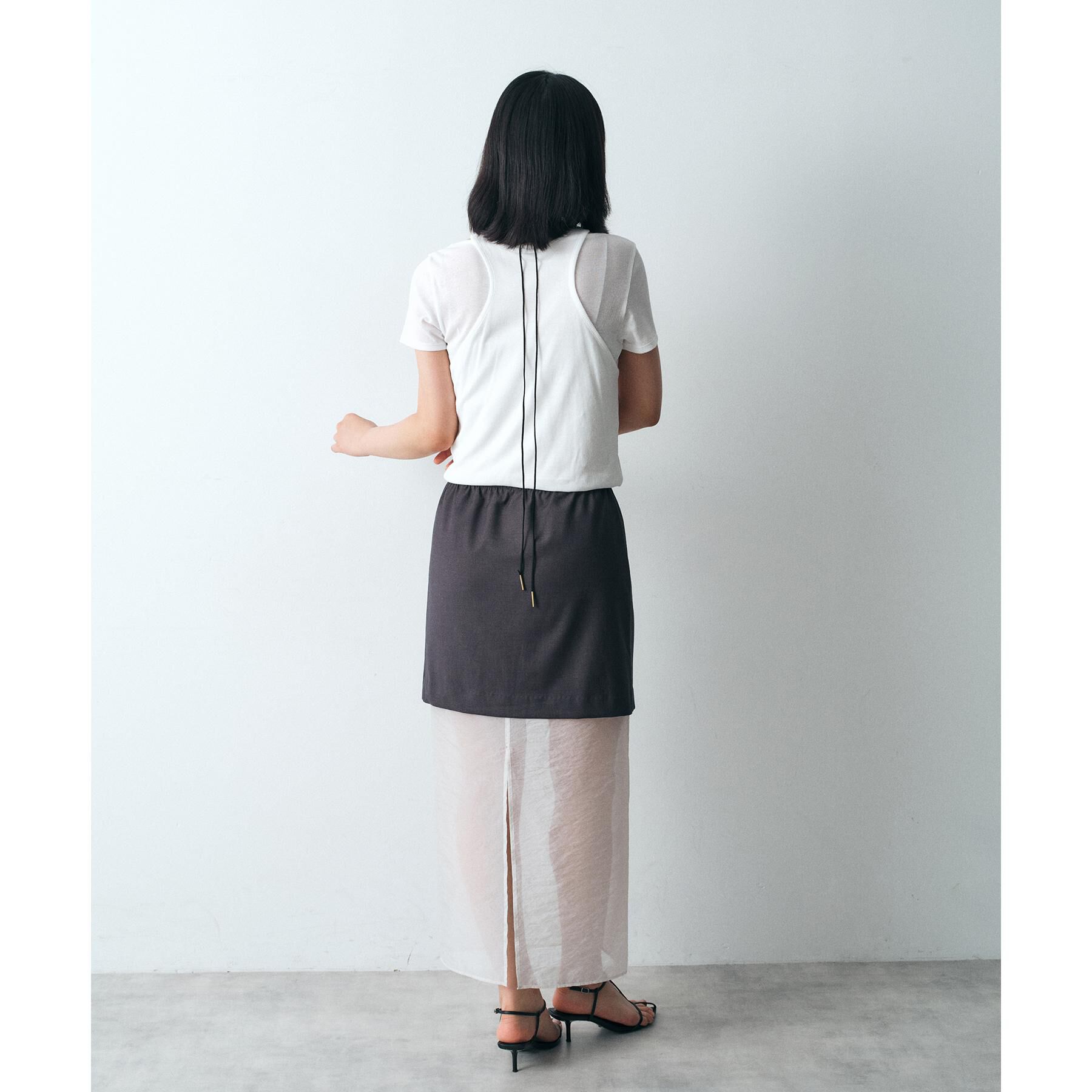 CODE A「layered mini tee」|Tシャツ・カットソー|