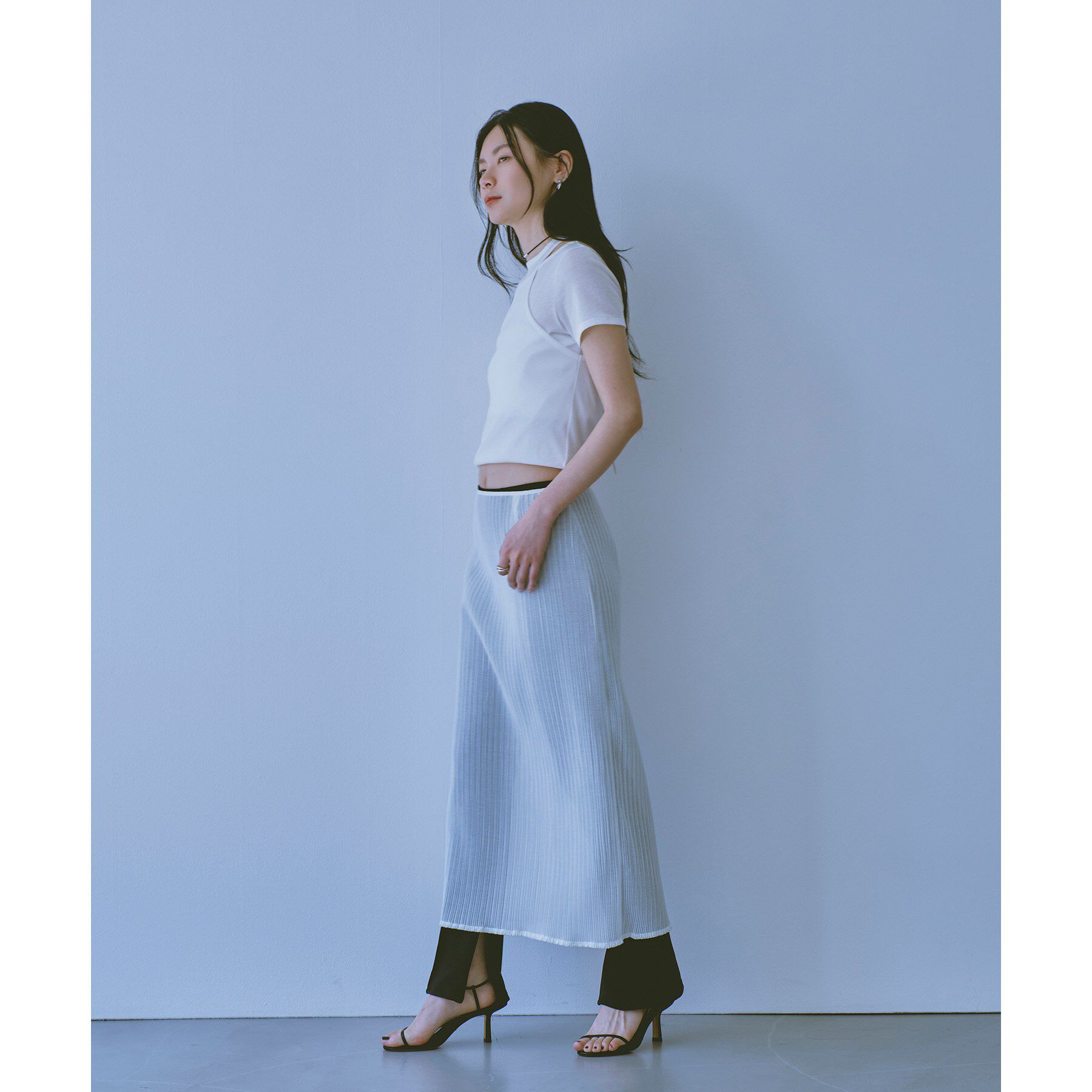 CODE A「layered mini tee」|Tシャツ・カットソー|