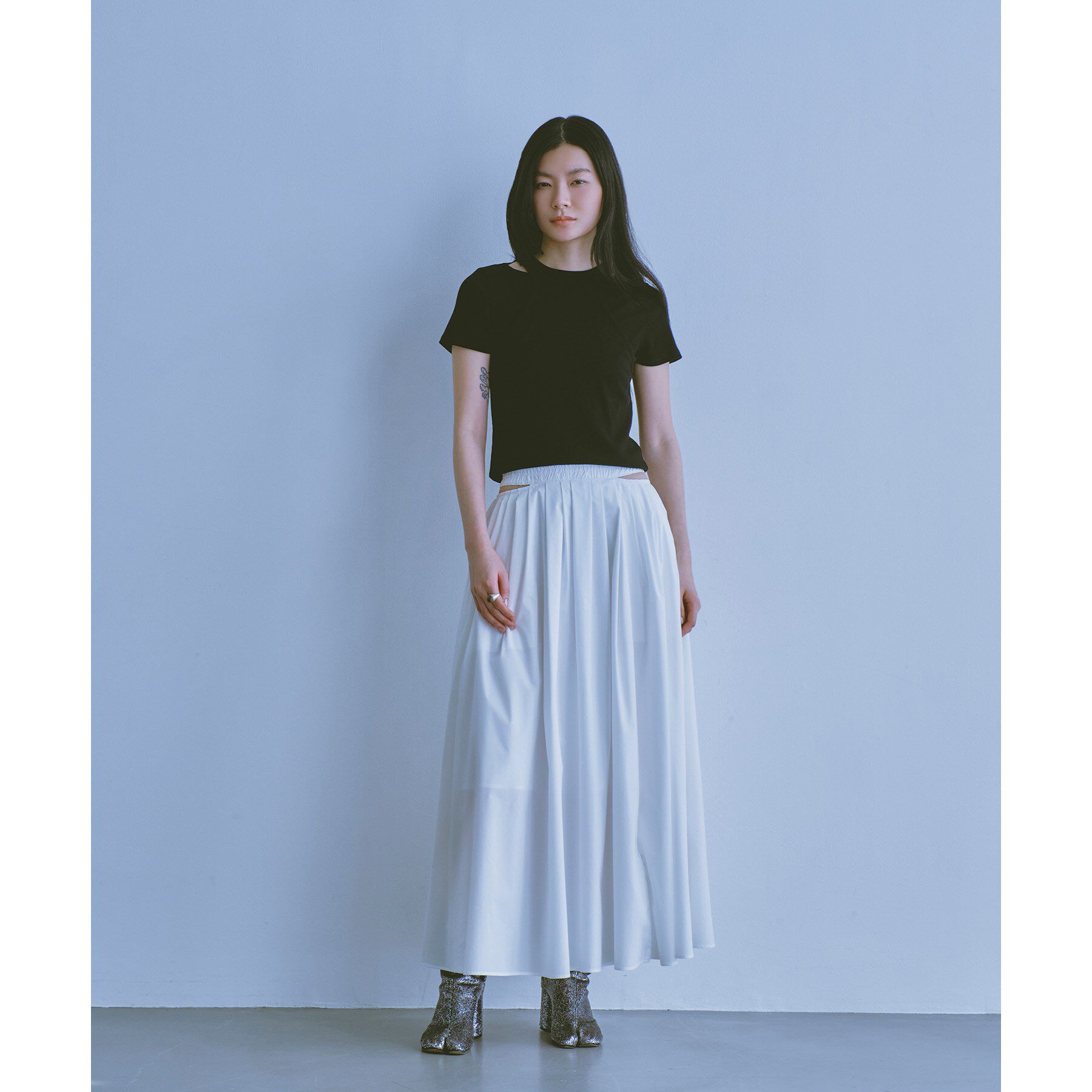 CODE A「layered mini tee」|Tシャツ・カットソー|