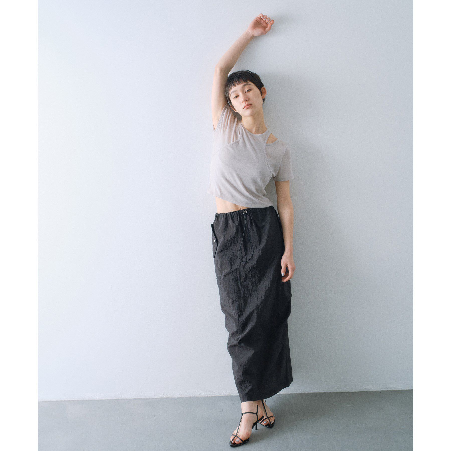 CODE A「layered mini tee」|Tシャツ・カットソー|