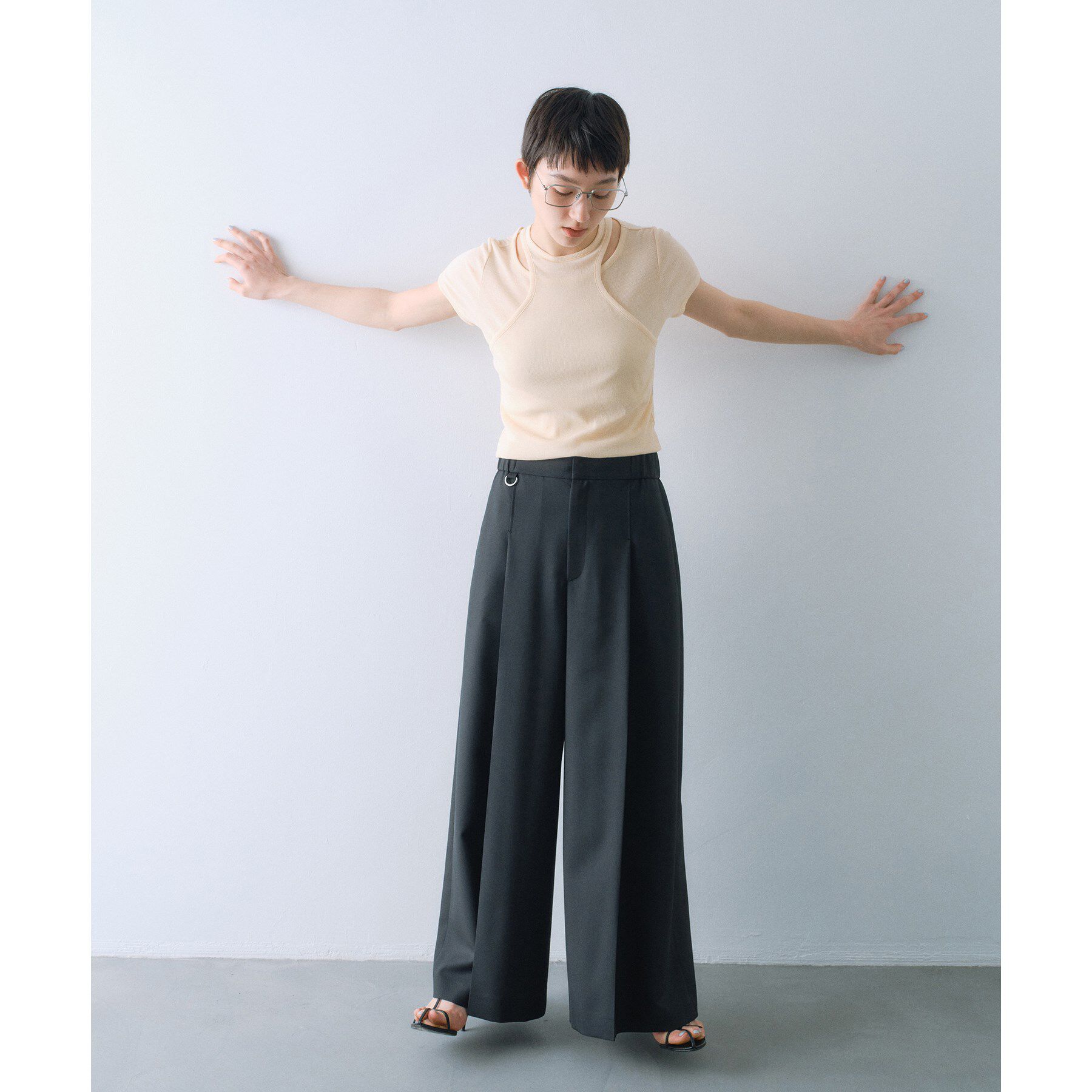 CODE A「layered mini tee」|Tシャツ・カットソー|