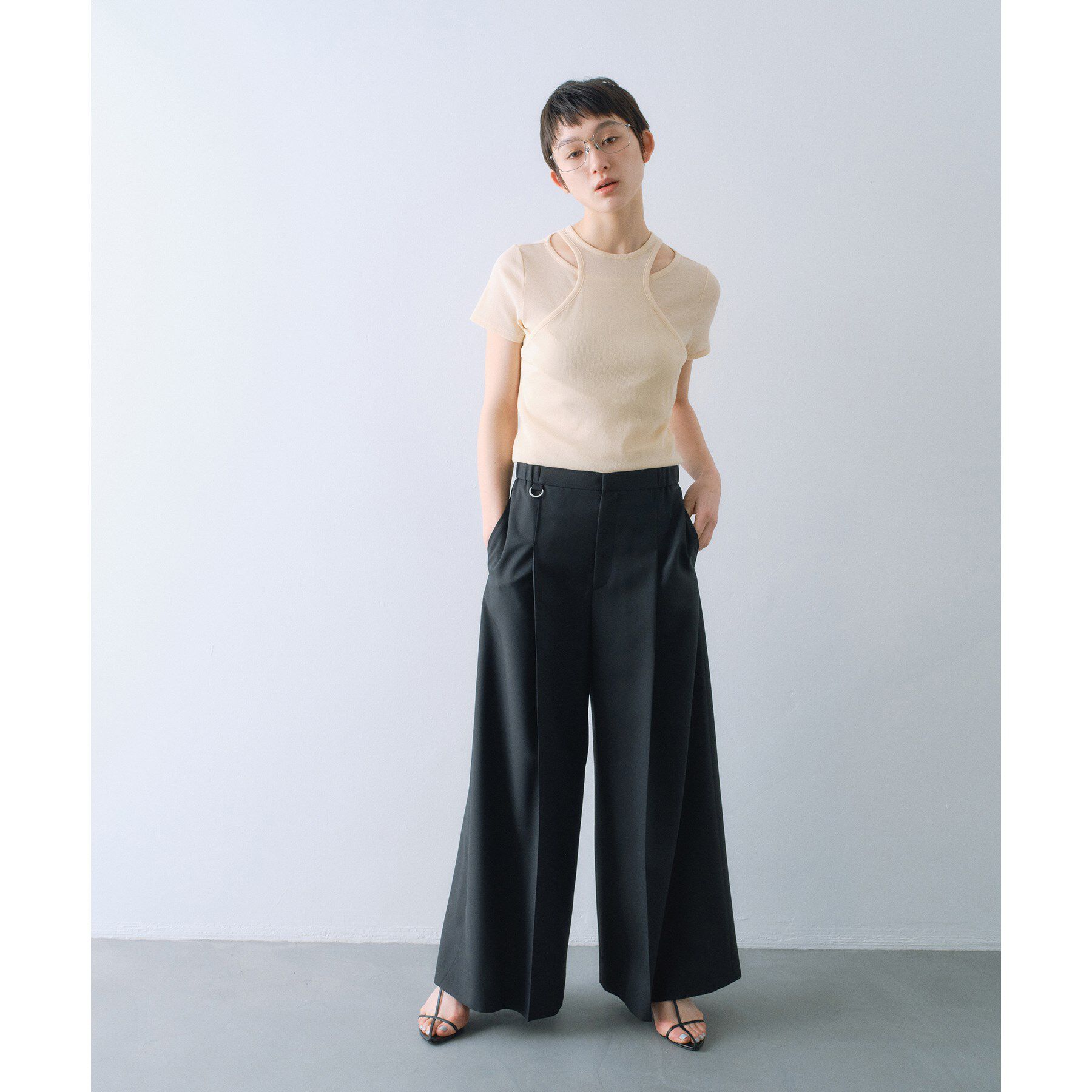 CODE A「layered mini tee」|Tシャツ・カットソー|