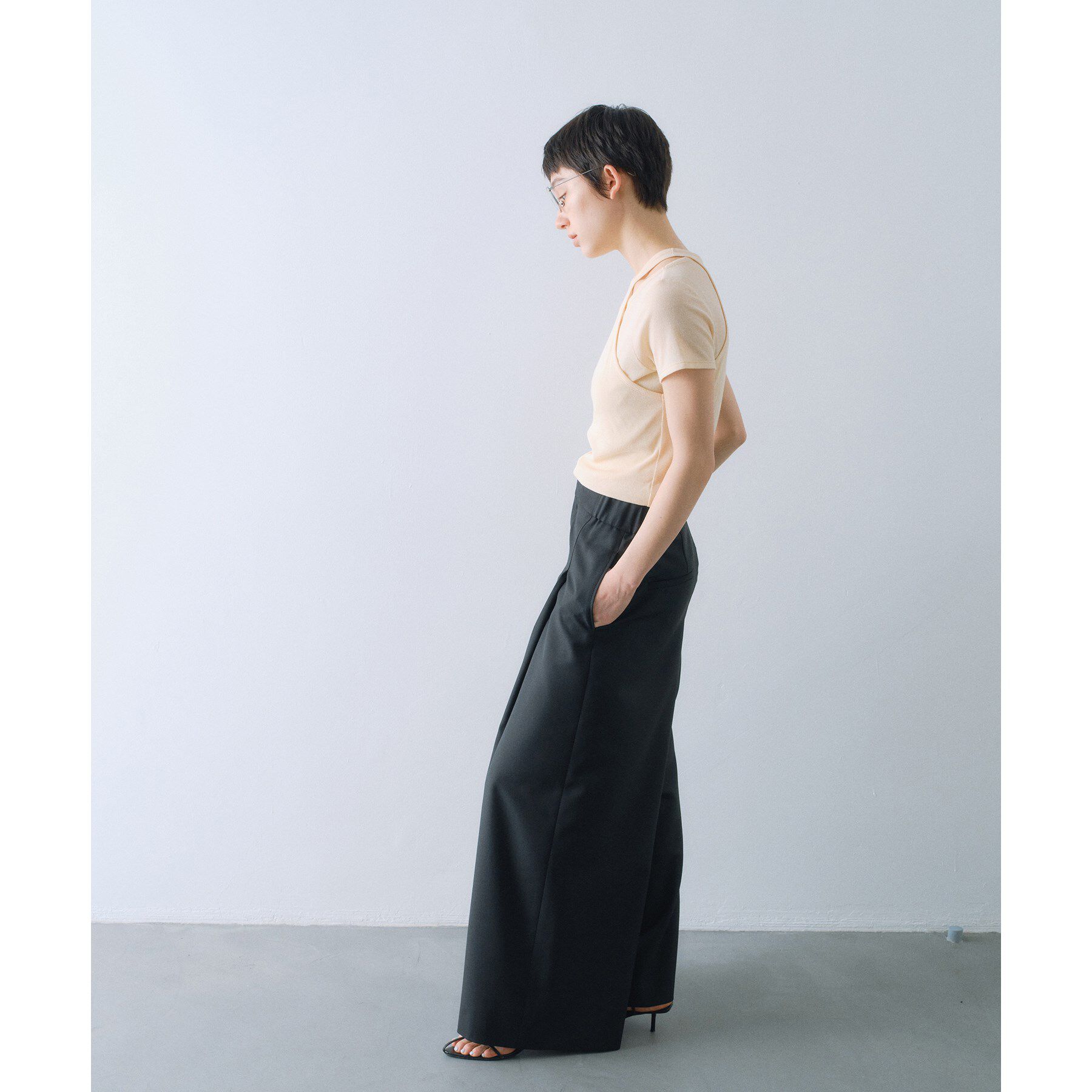 CODE A「layered mini tee」|Tシャツ・カットソー|