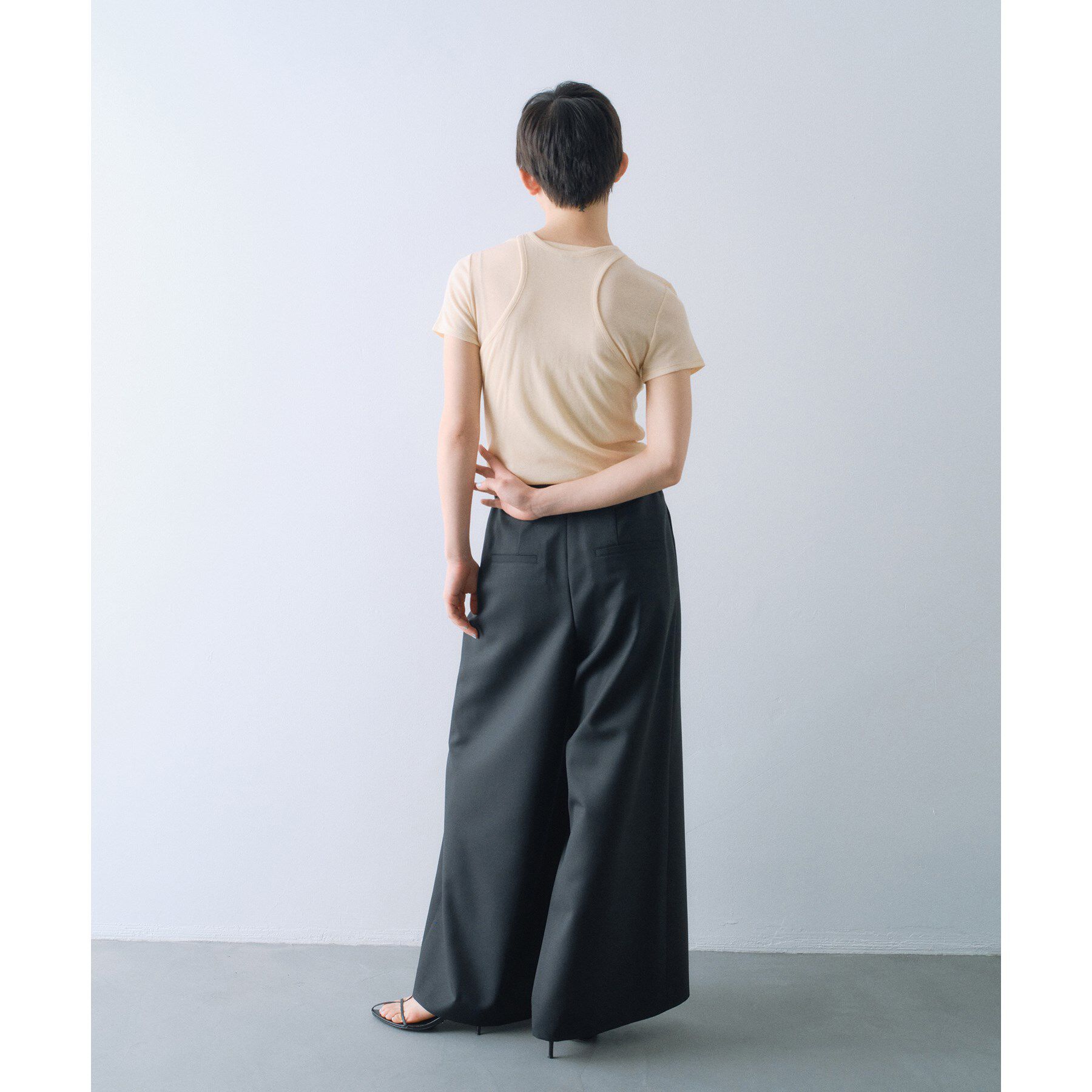 CODE A「layered mini tee」|Tシャツ・カットソー|