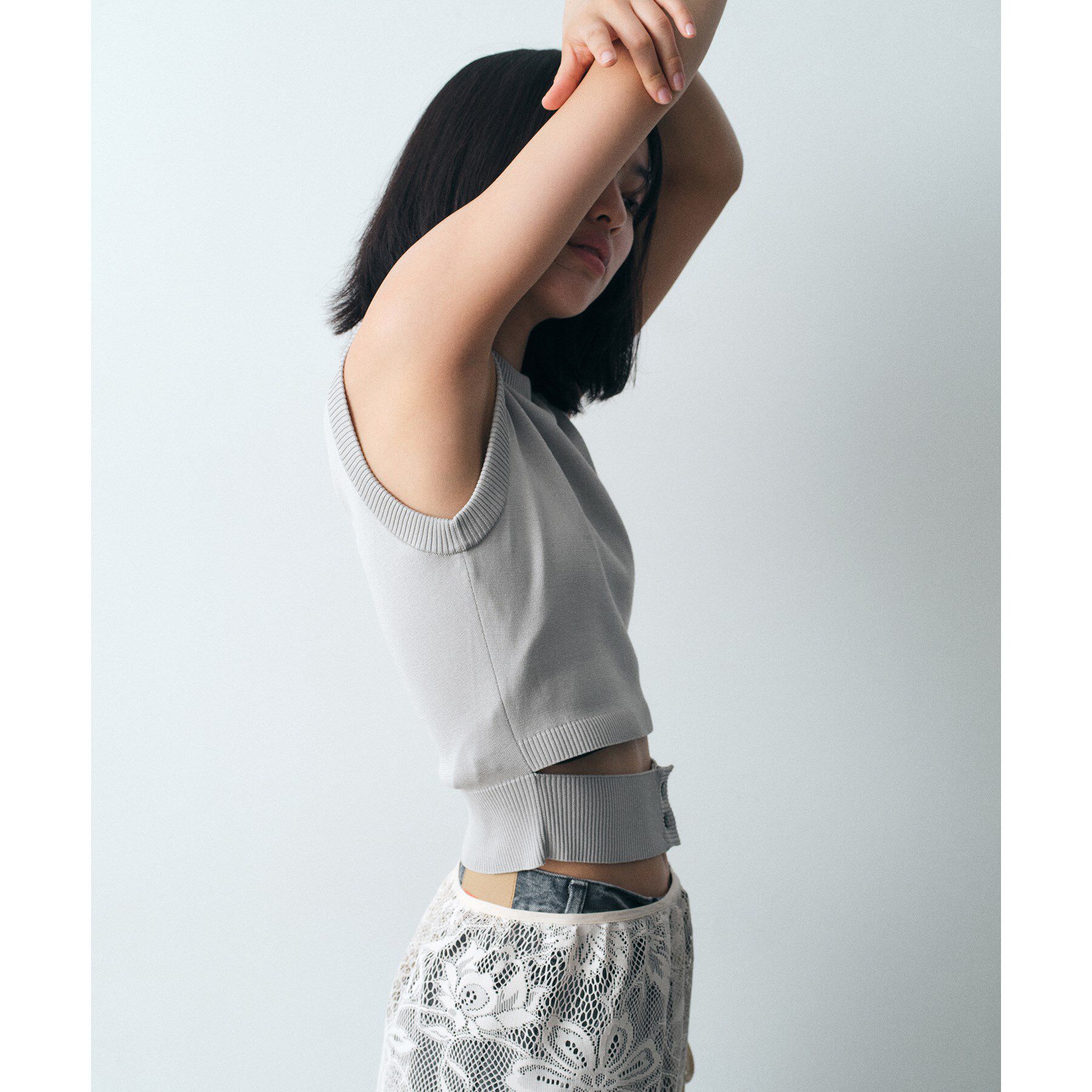 CODE A「design knit tank」|ニット・セーター|