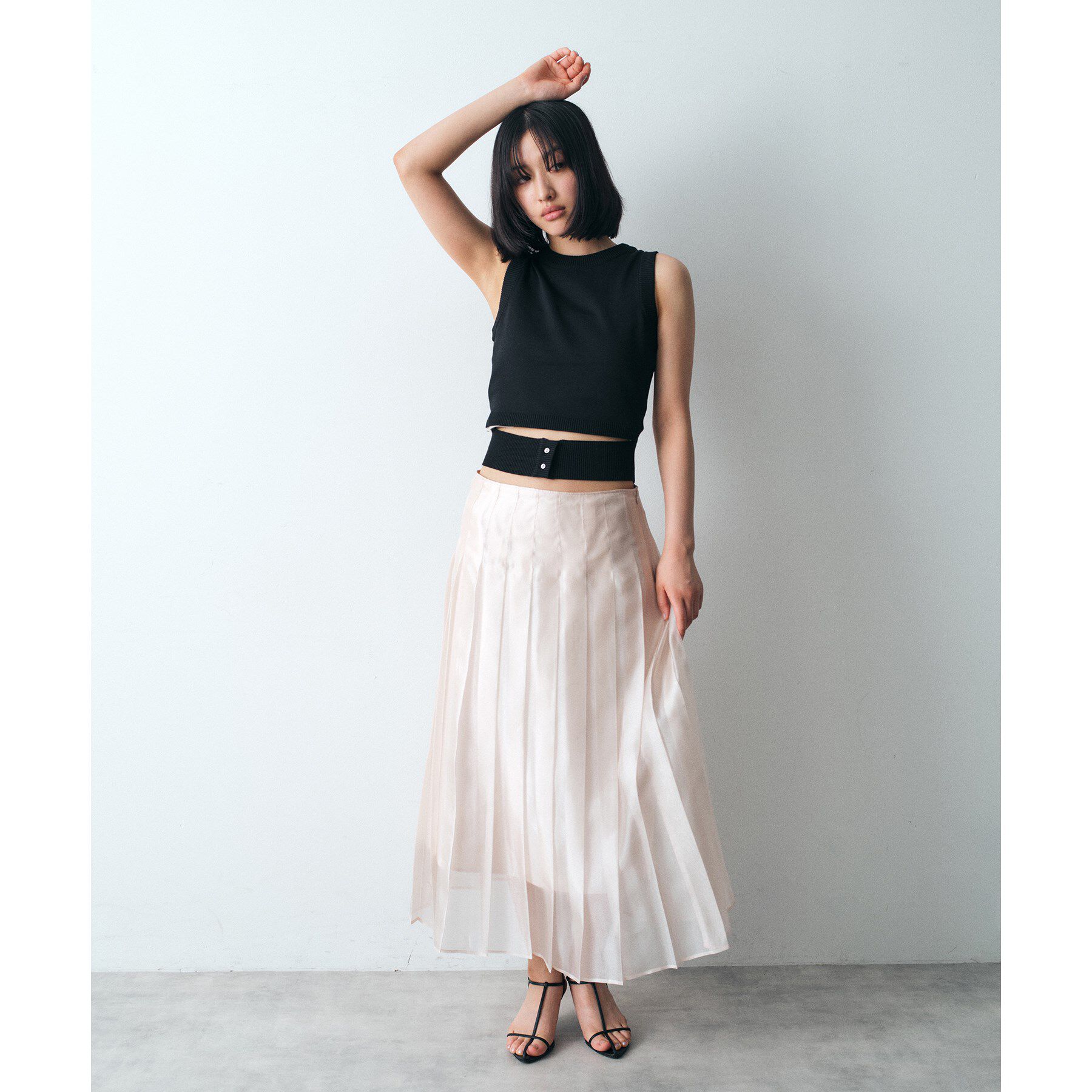 CODE A「design knit tank」|ニット・セーター|