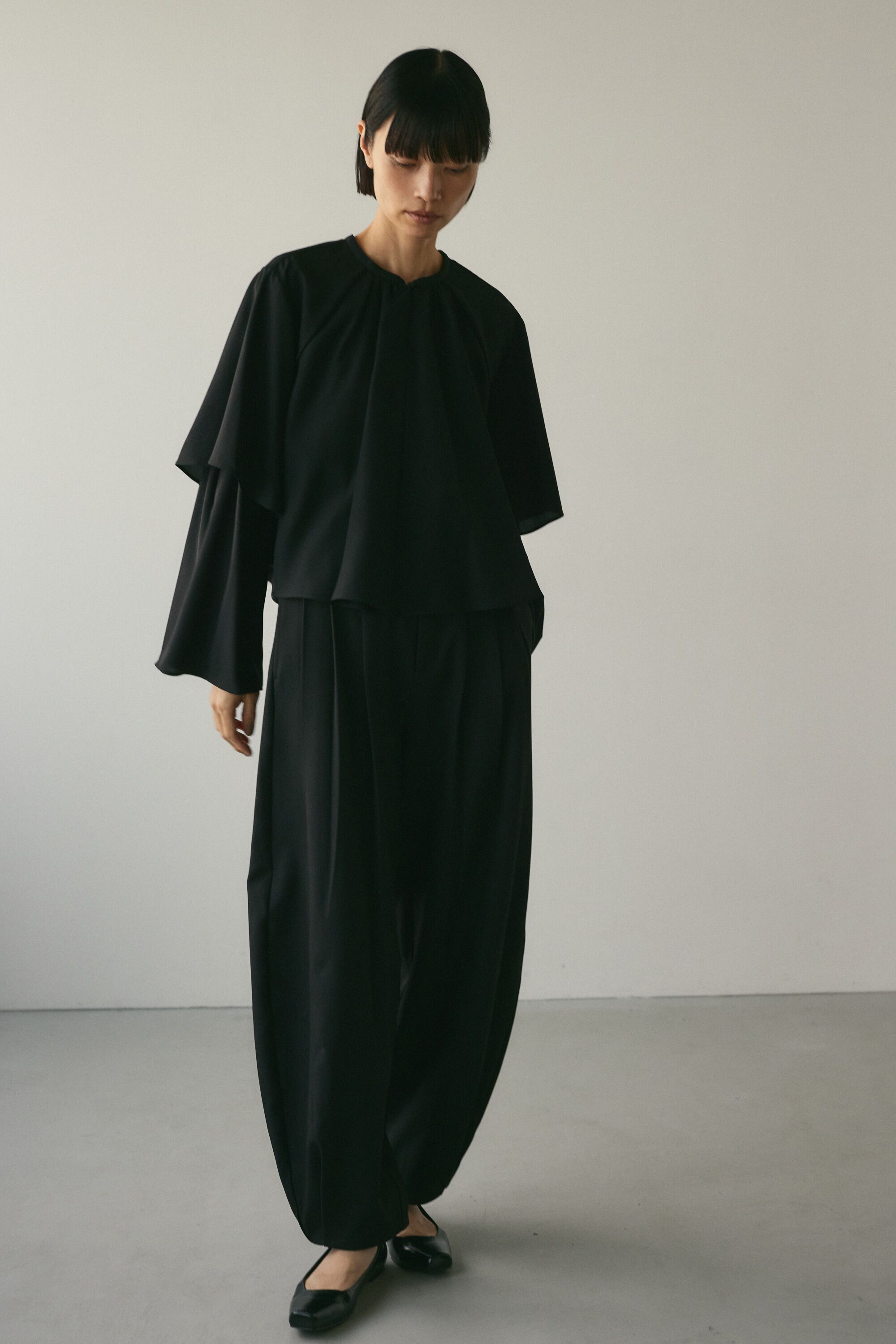 STYLEMIXER「フリルレイヤーブラウス」|チュニック|