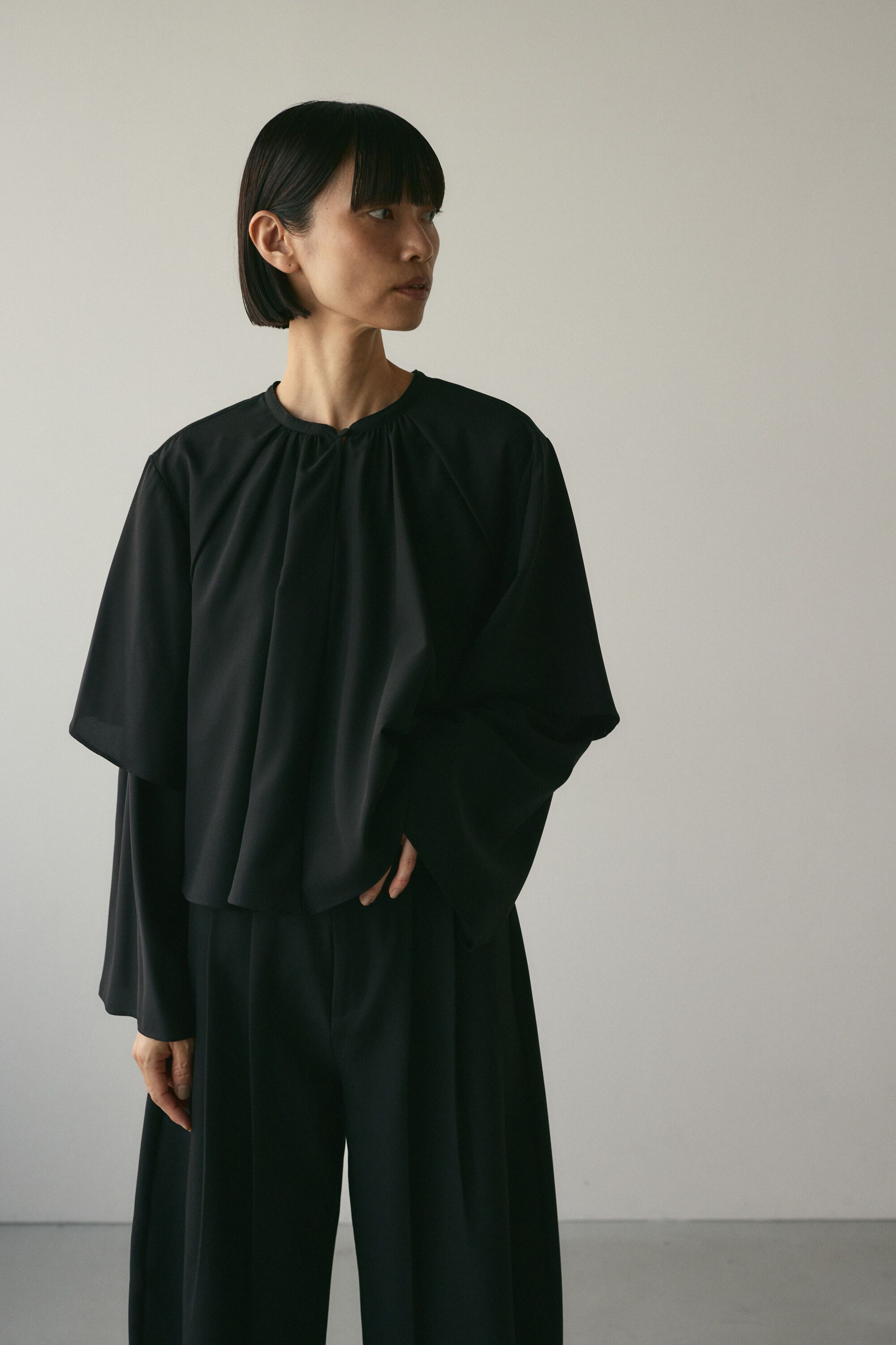 STYLEMIXER「フリルレイヤーブラウス」|チュニック|