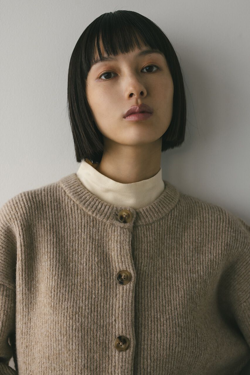 STYLEMIXER「ボタンショートニットカーディガン」|カーディガン|