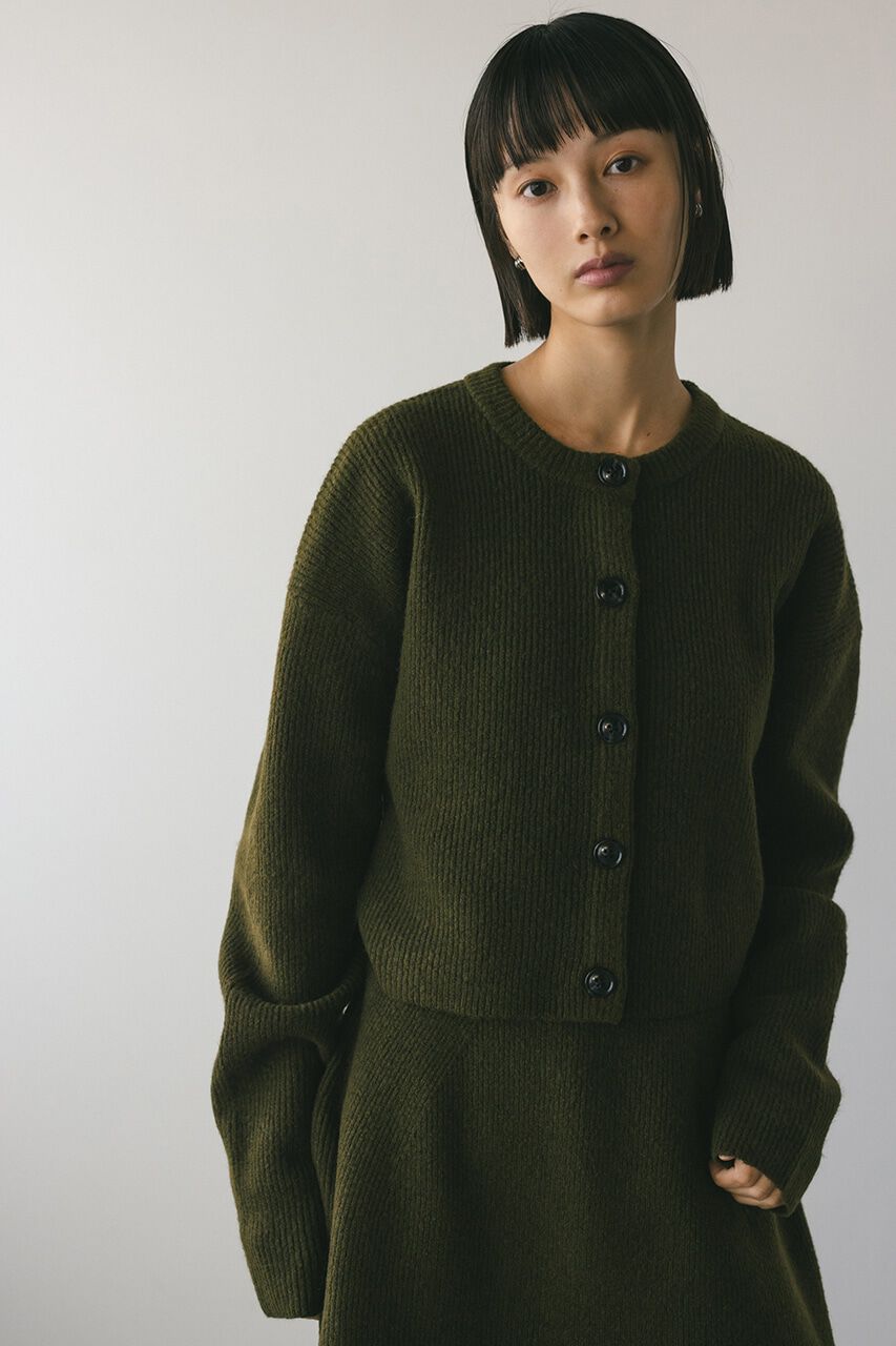 STYLEMIXER「ボタンショートニットカーディガン」|カーディガン|