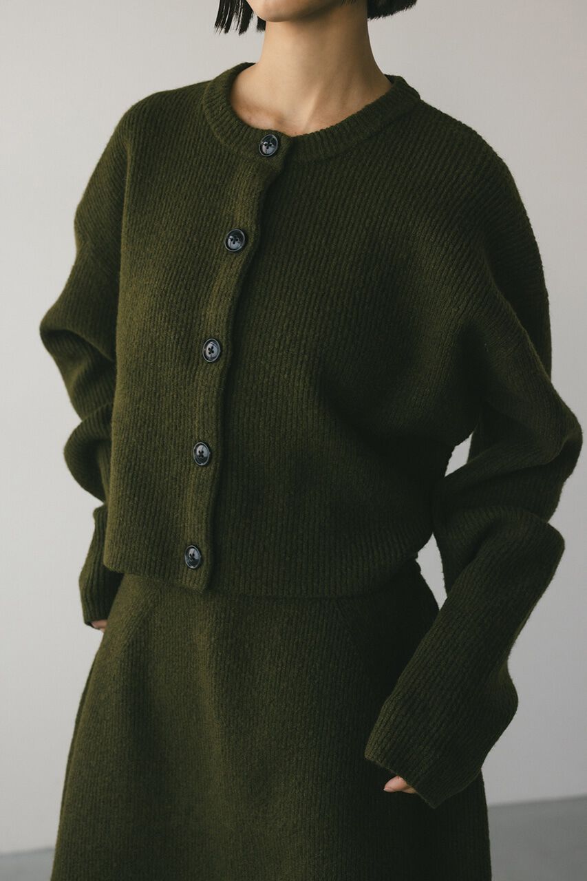 STYLEMIXER「ボタンショートニットカーディガン」|カーディガン|