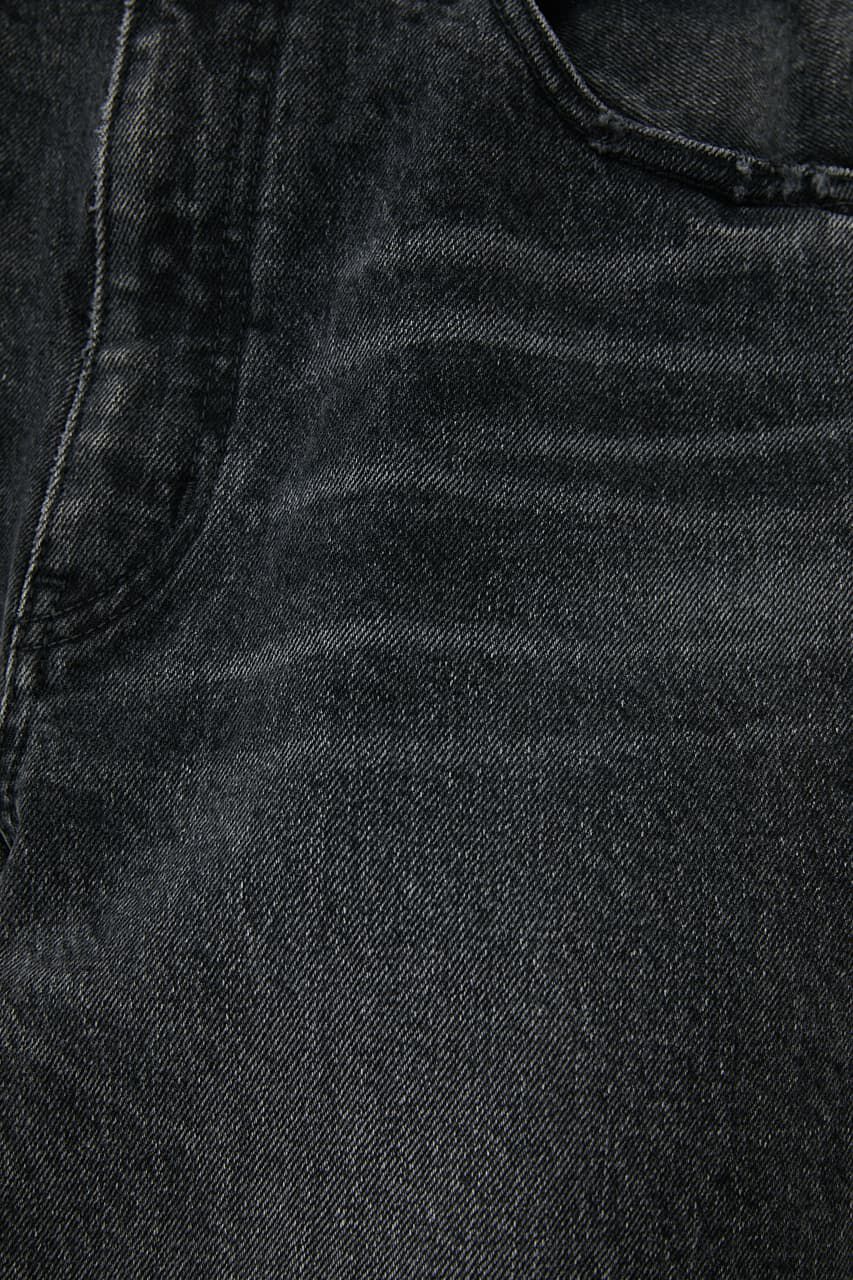 MOUSSY「MVS BLACK FLARE(L) / ロングサイズ」|デニム|