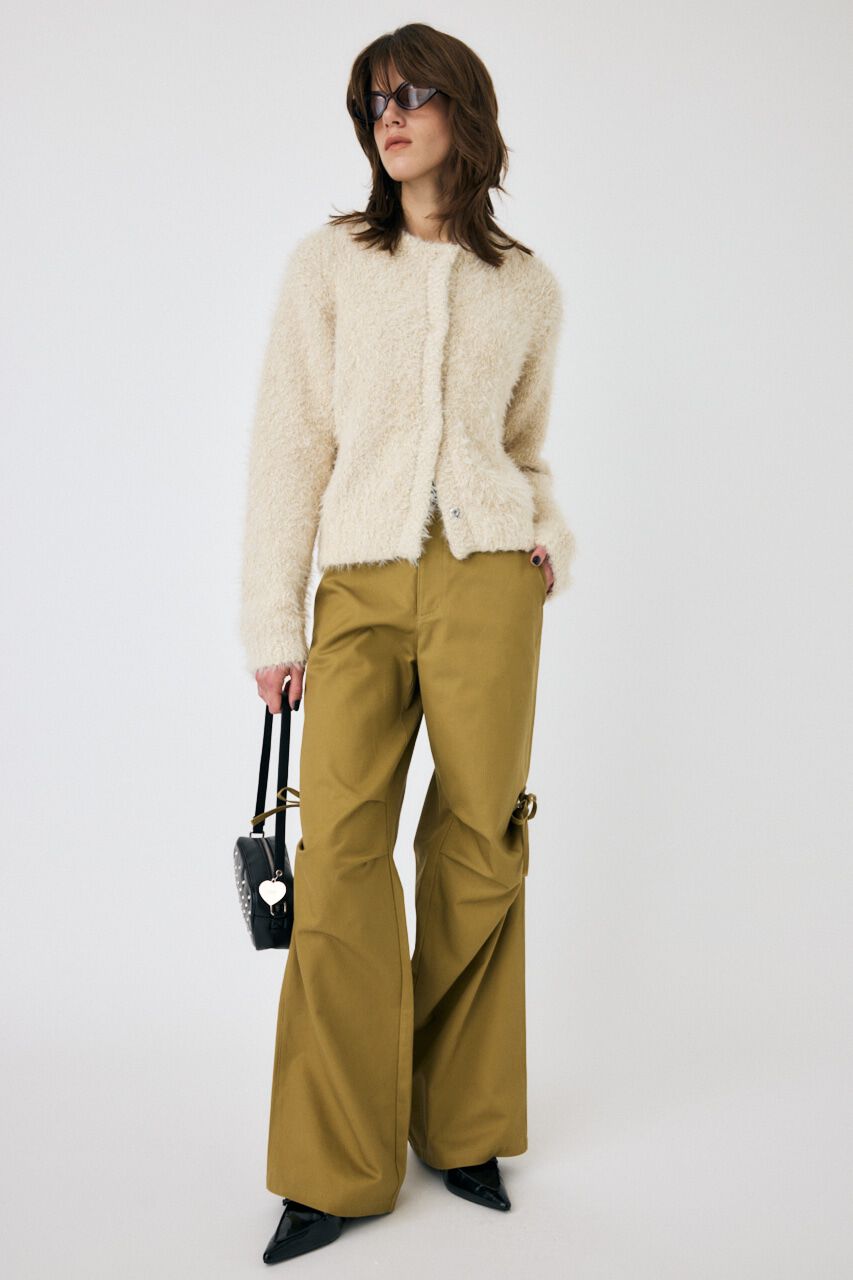 MOUSSY「STRAP DETAIL パンツ」|その他|BEG