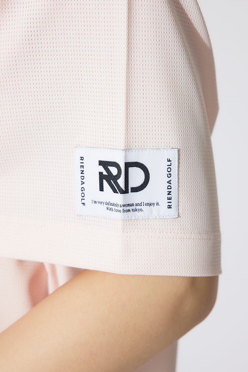 rienda「ロゴプリントルーズTシャツ」|シャツ・ブラウス|