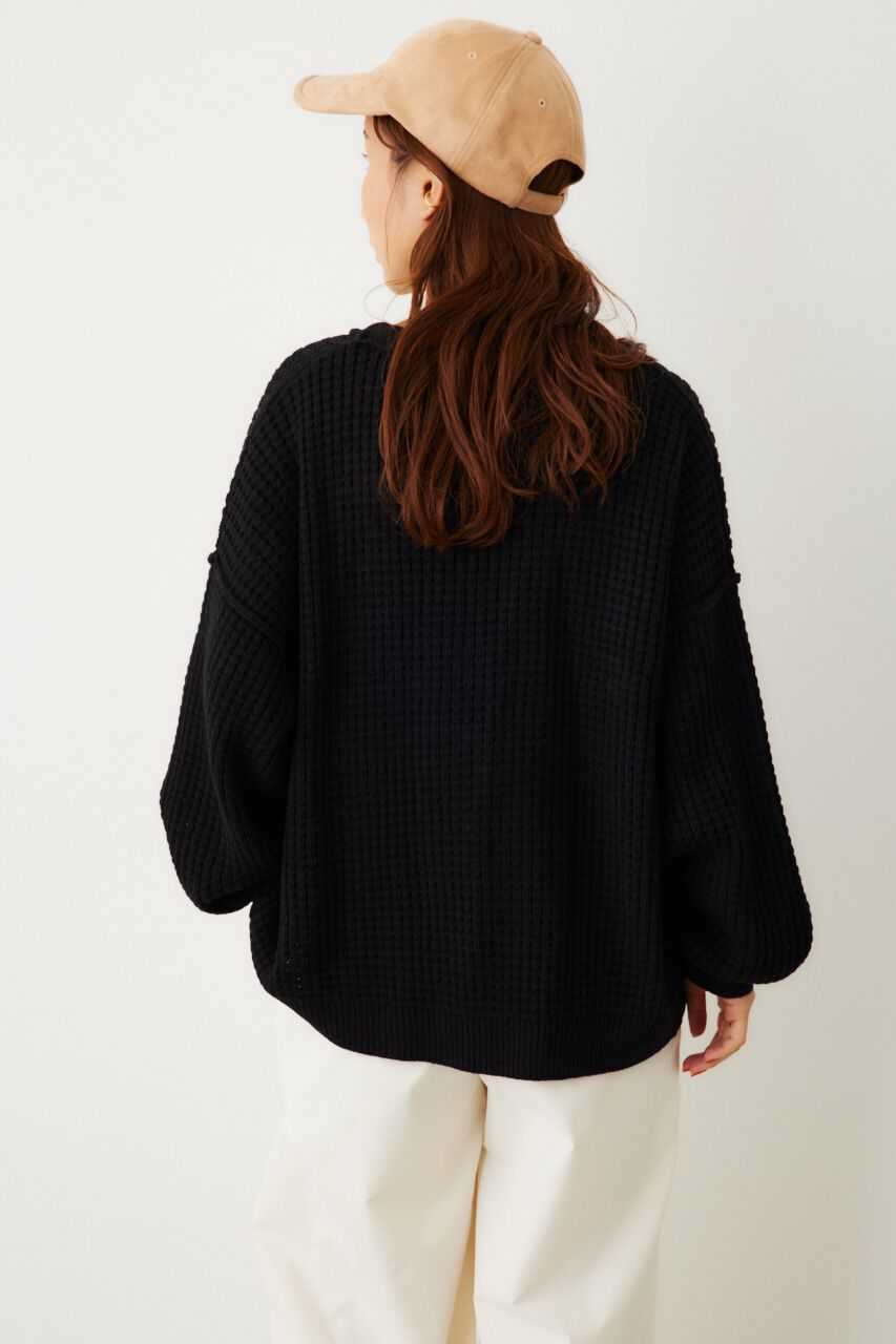 RODEO CROWNS「ワッフルルーズニットカーディガン」|カーディガン|