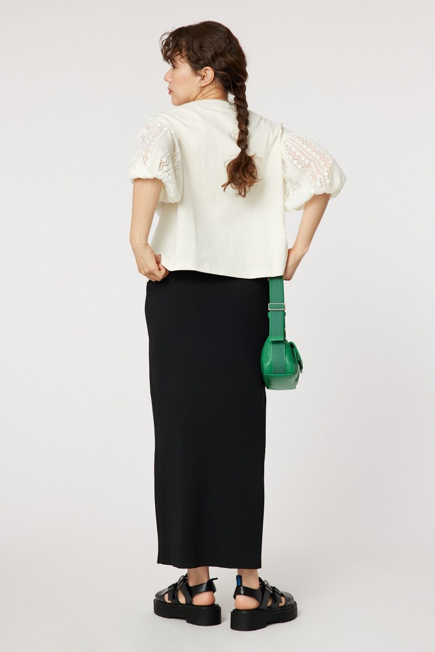 RODEO CROWNS「レーススリーブトップス」|Tシャツ・カットソー|