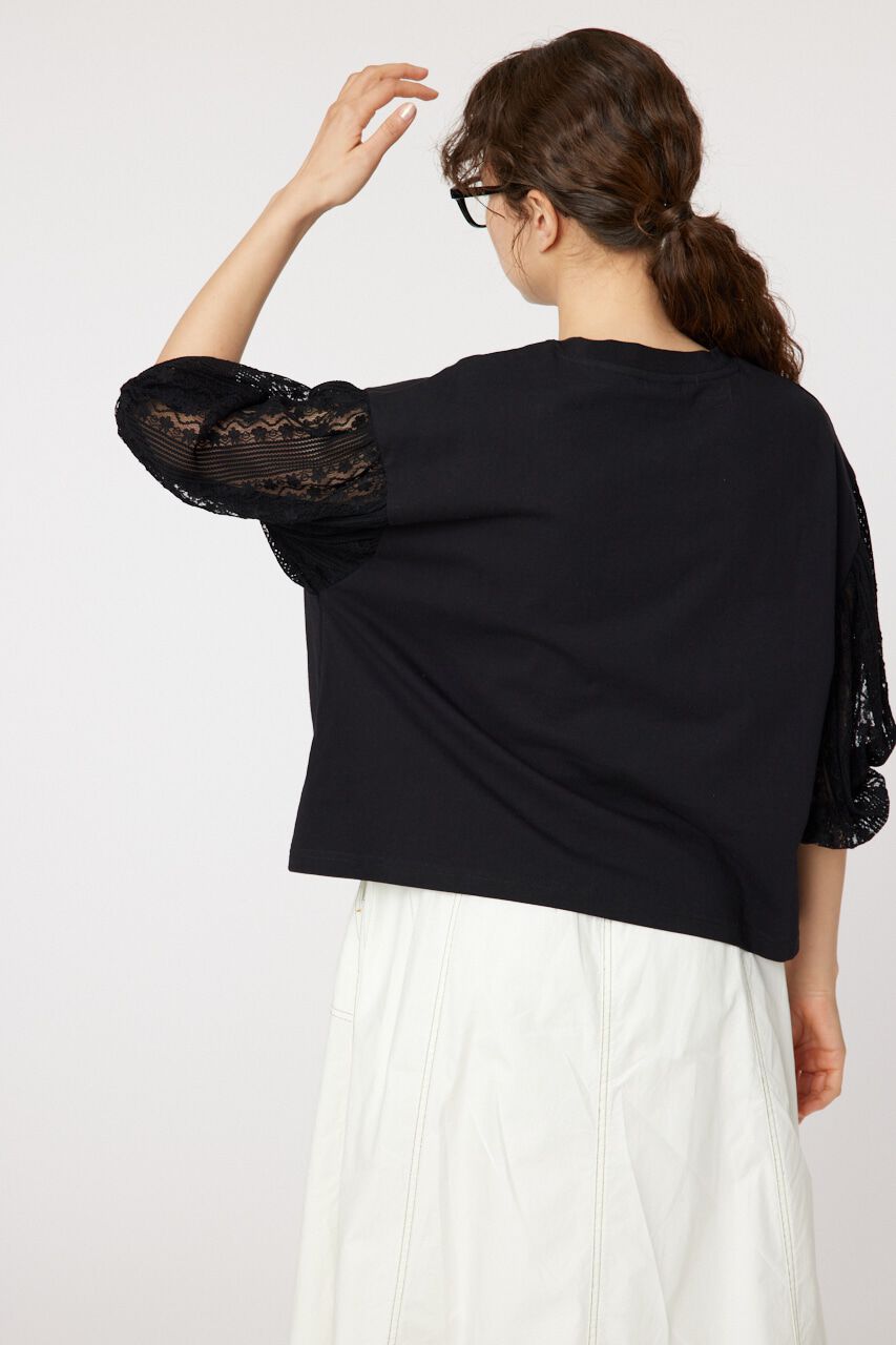 RODEO CROWNS「レーススリーブトップス」|Tシャツ・カットソー|