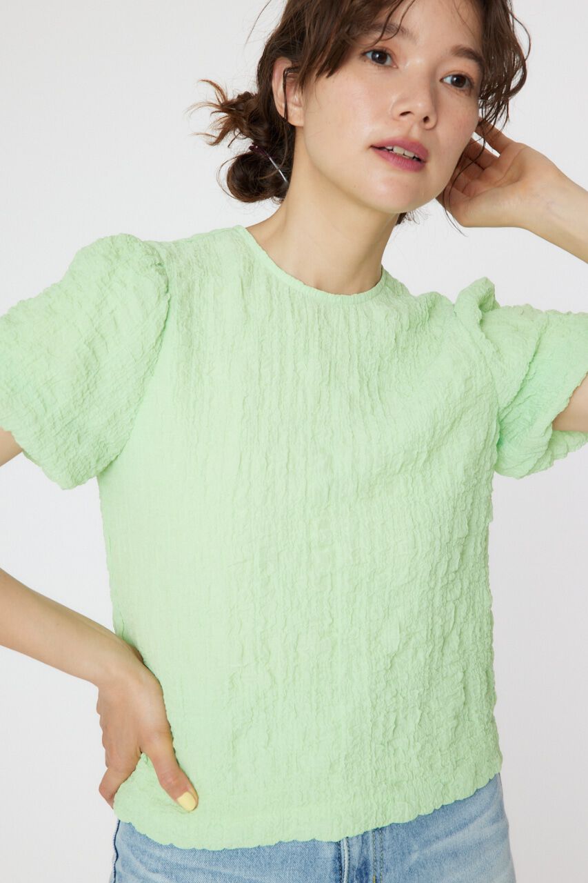 RODEO CROWNS「ワッシャーボリュームトップス」|シャツ・ブラウス|