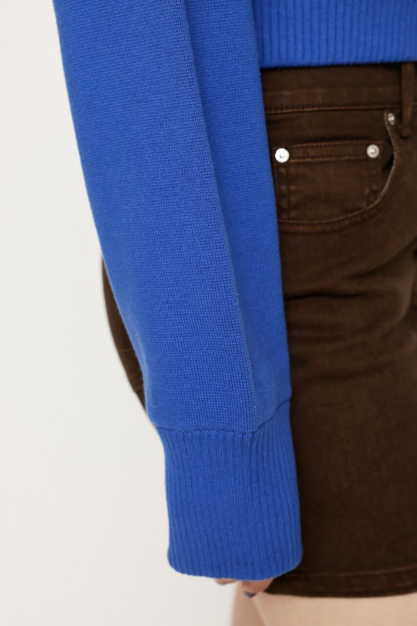 SLY「BI COLOR CROPPED カーディガン」|カーディガン|