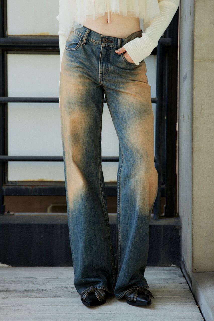 SLY「SILAS DYE L／W STRAIGHT PT-E」|デニム|