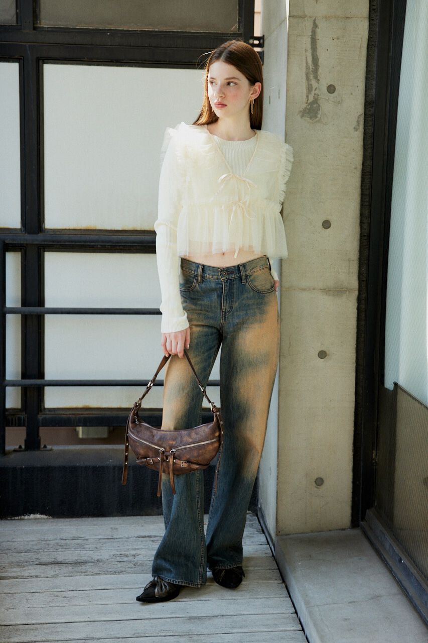 SLY「SILAS DYE L／W STRAIGHT PT-E」|デニム|