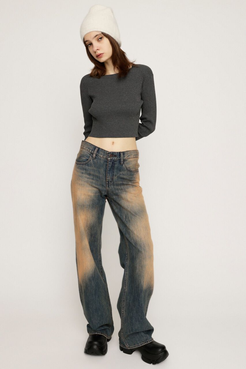 SLY「SILAS DYE L／W STRAIGHT PT-E」|デニム|