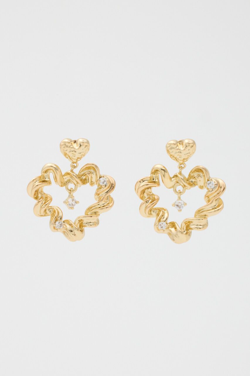 SLY「HEART HOOP ピアス」|ピアス|GLD