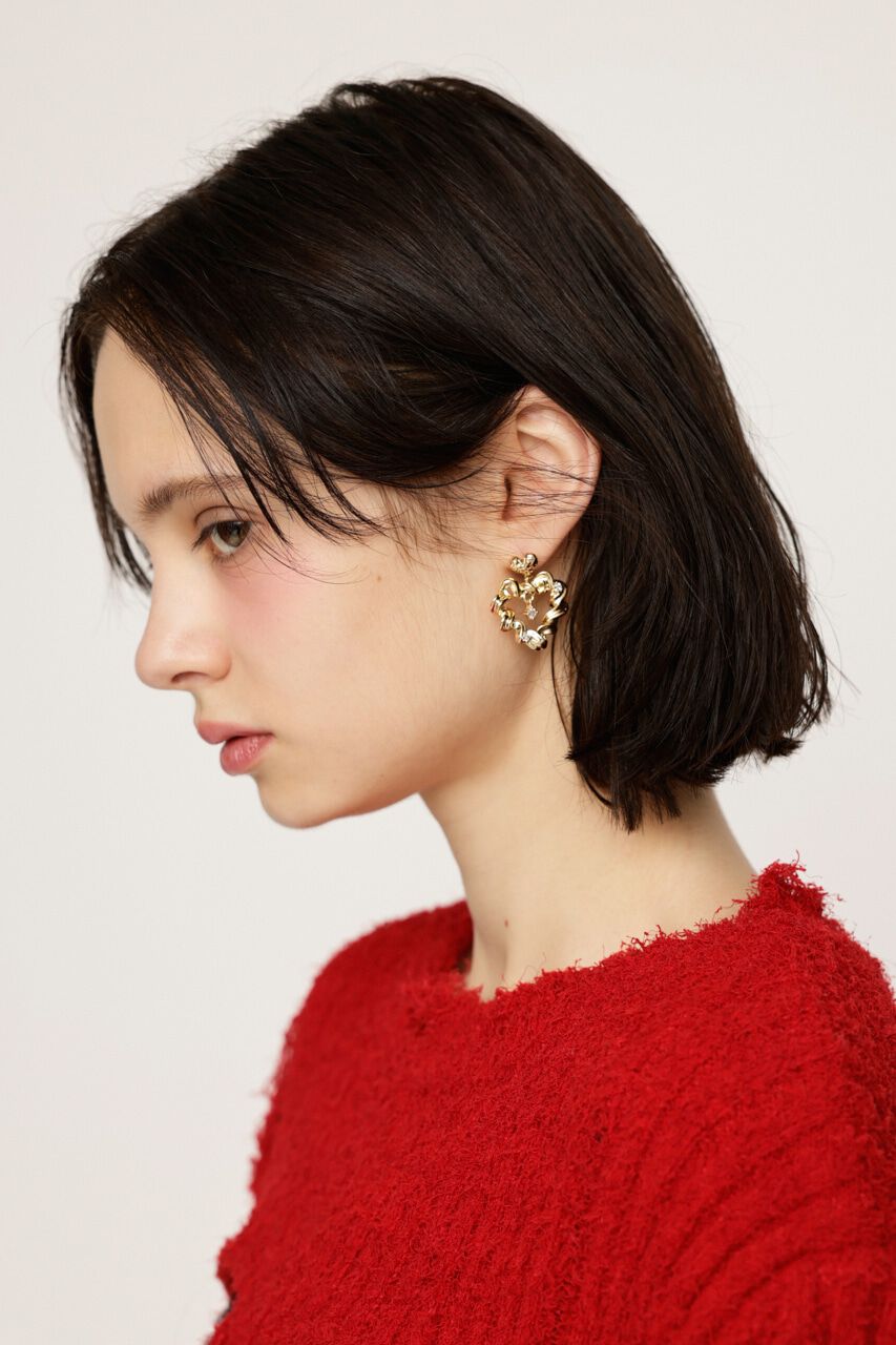 SLY「HEART HOOP ピアス」|ピアス|