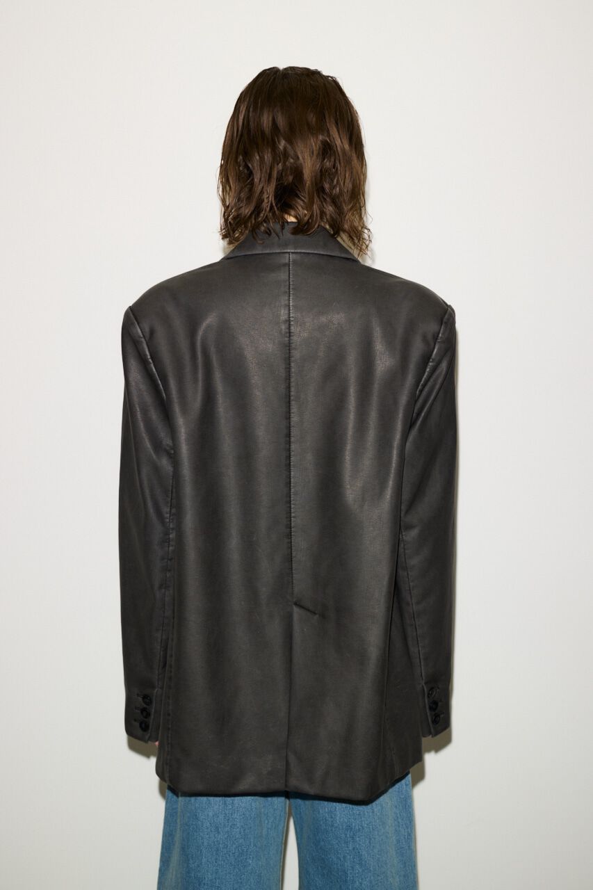 SLY「F／LEATHER BOXY ジャケット」|その他|