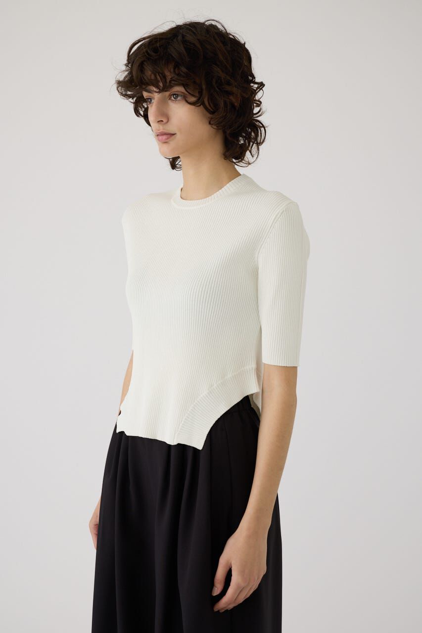RIM.ARK 「Round hem knit tops」|ニット・セーター|
