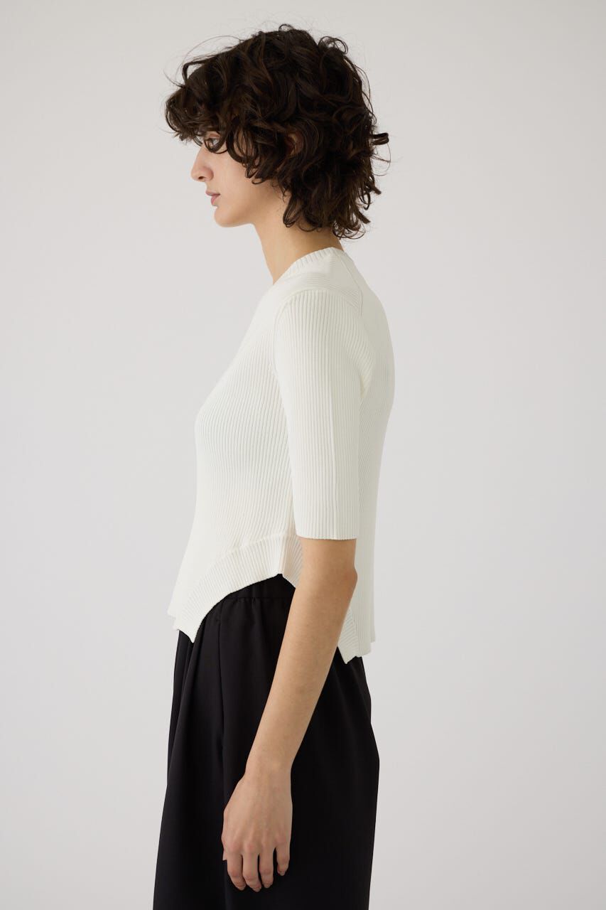 RIM.ARK 「Round hem knit tops」|ニット・セーター|