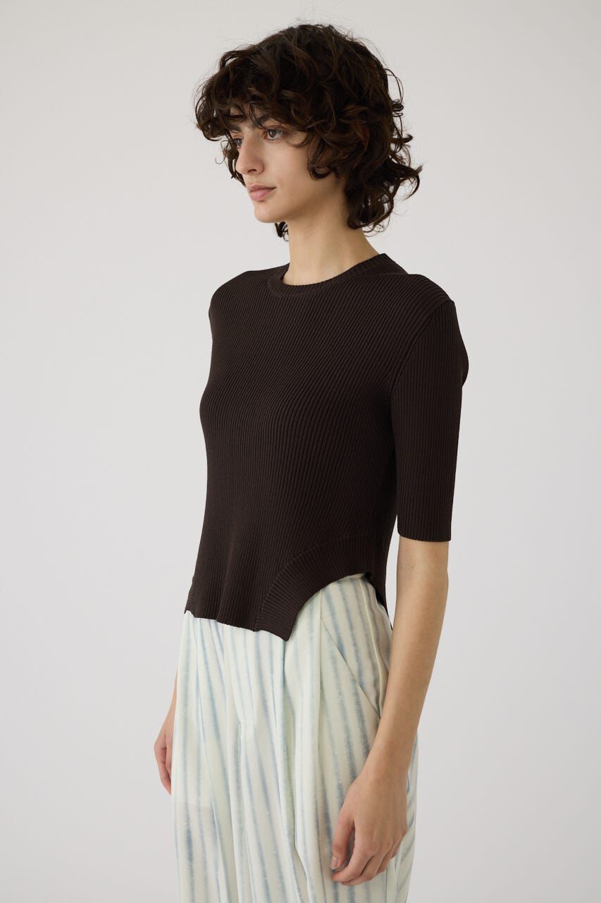 RIM.ARK 「Round hem knit tops」|ニット・セーター|