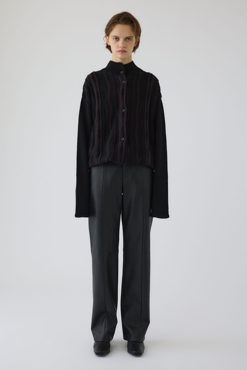 RIM.ARK 「Different surfaces knit CD」|カーディガン|