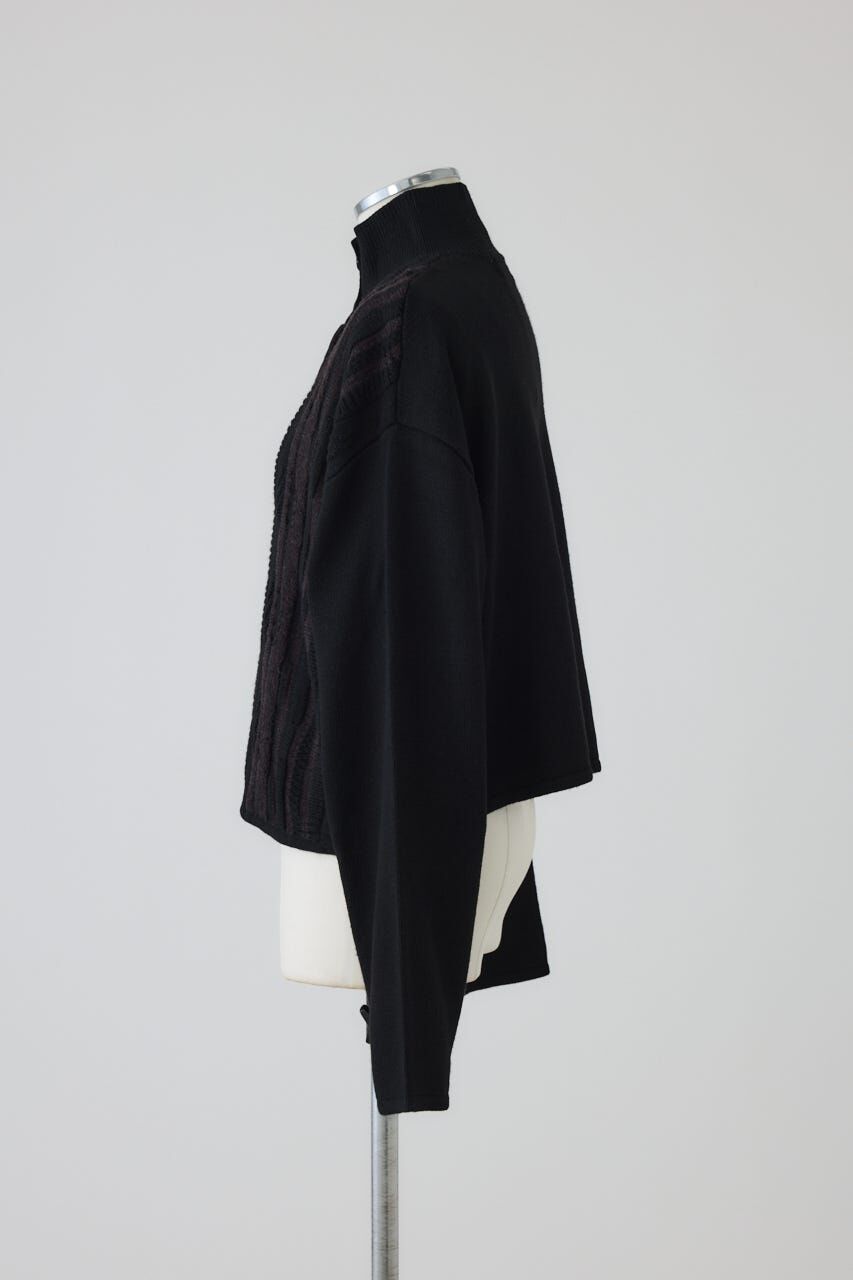 RIM.ARK 「Different surfaces knit CD」|カーディガン|