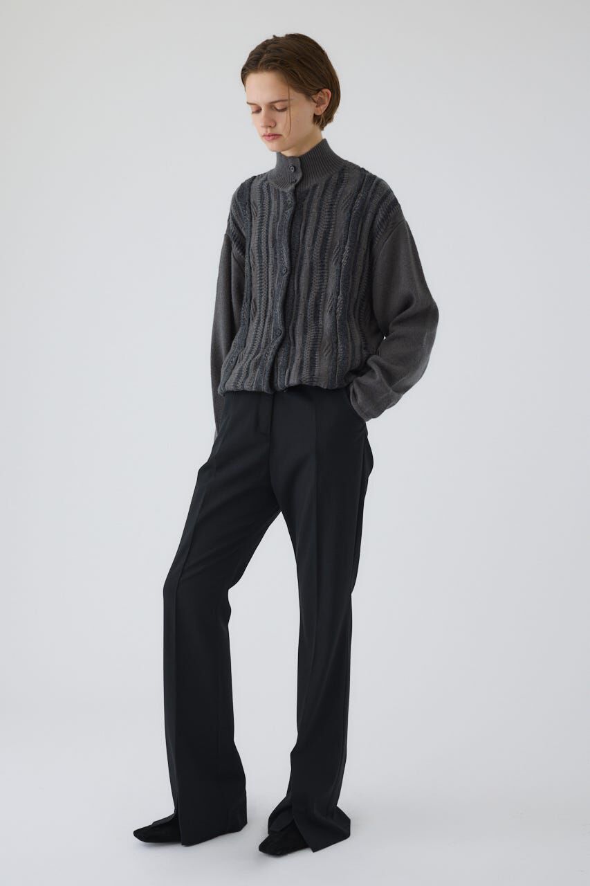 RIM.ARK 「Different surfaces knit CD」|カーディガン|