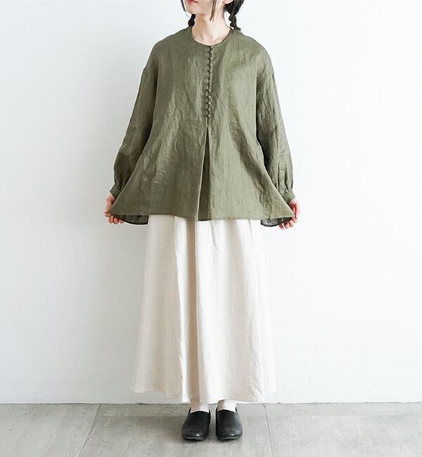 オオカミとフクロウ「オオカミと窓辺の小さな灯り&ldquo;長袖&rdquo;」|シャツ・ブラウス|