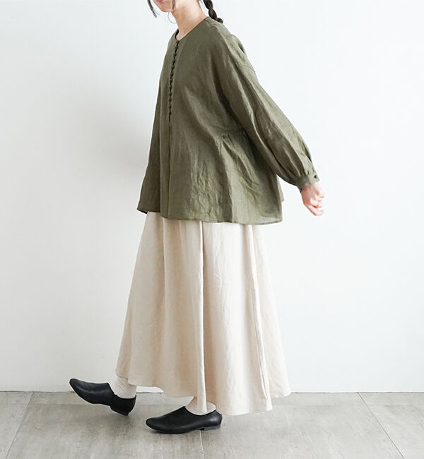 オオカミとフクロウ「オオカミと窓辺の小さな灯り&ldquo;長袖&rdquo;」|シャツ・ブラウス|