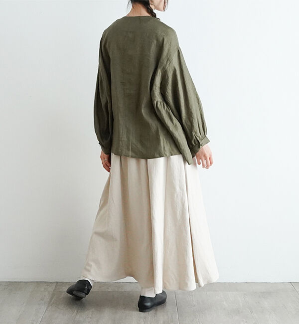 オオカミとフクロウ「オオカミと窓辺の小さな灯り&ldquo;長袖&rdquo;」|シャツ・ブラウス|